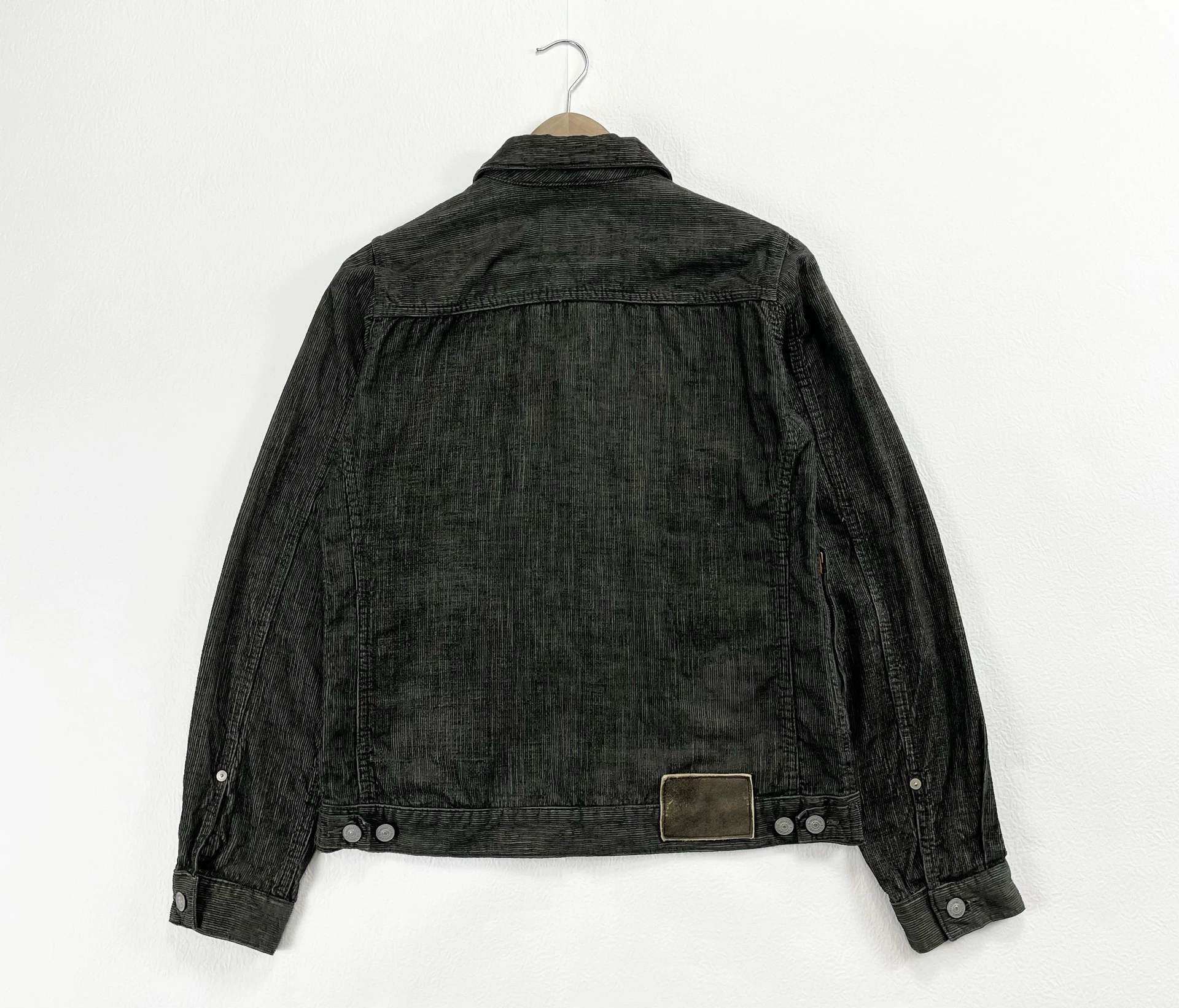 VISVIM 101 Corduroy Mud-Dyed Jacket — detail
