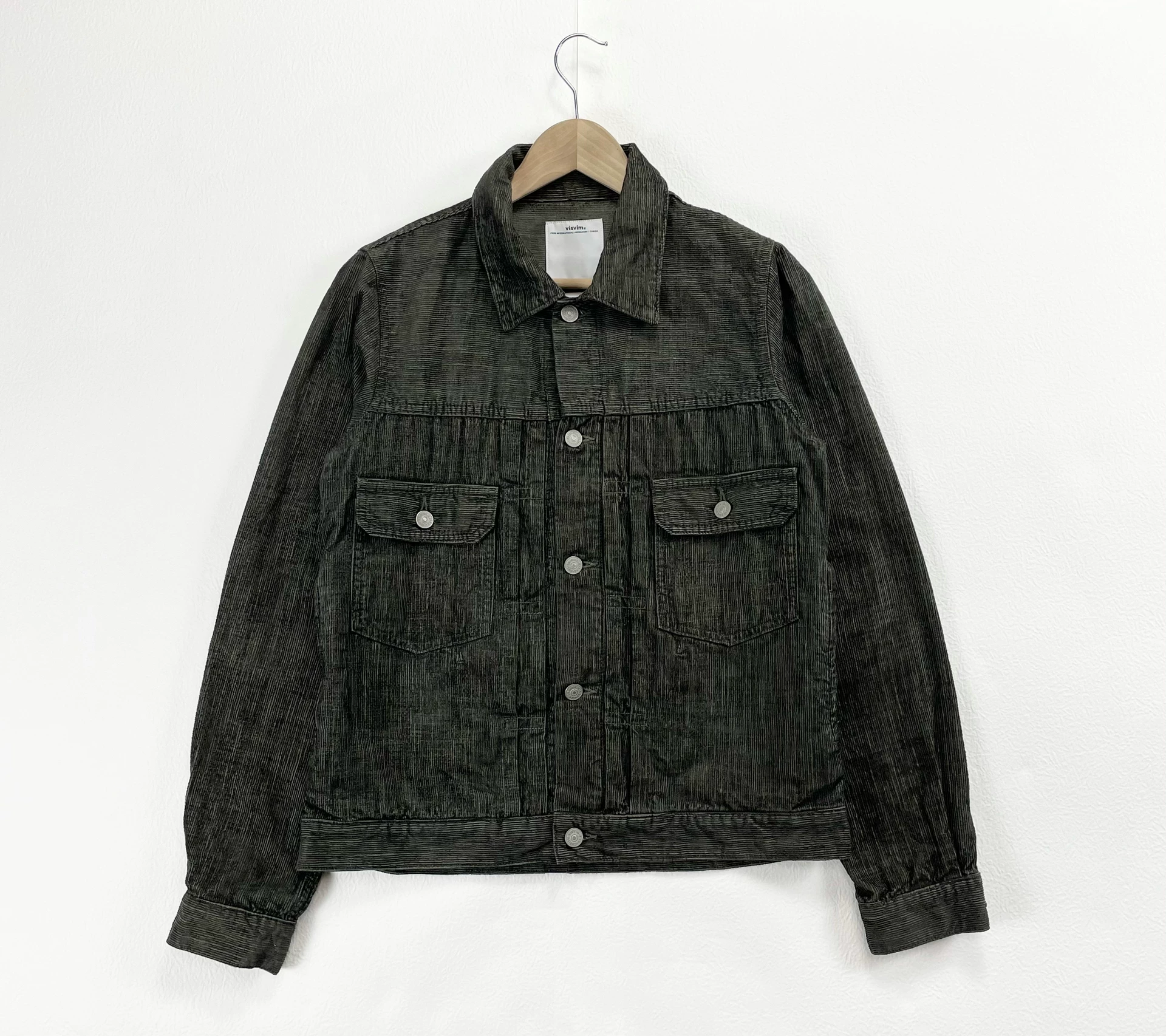 VISVIM 101 Corduroy Mud-Dyed Jacket