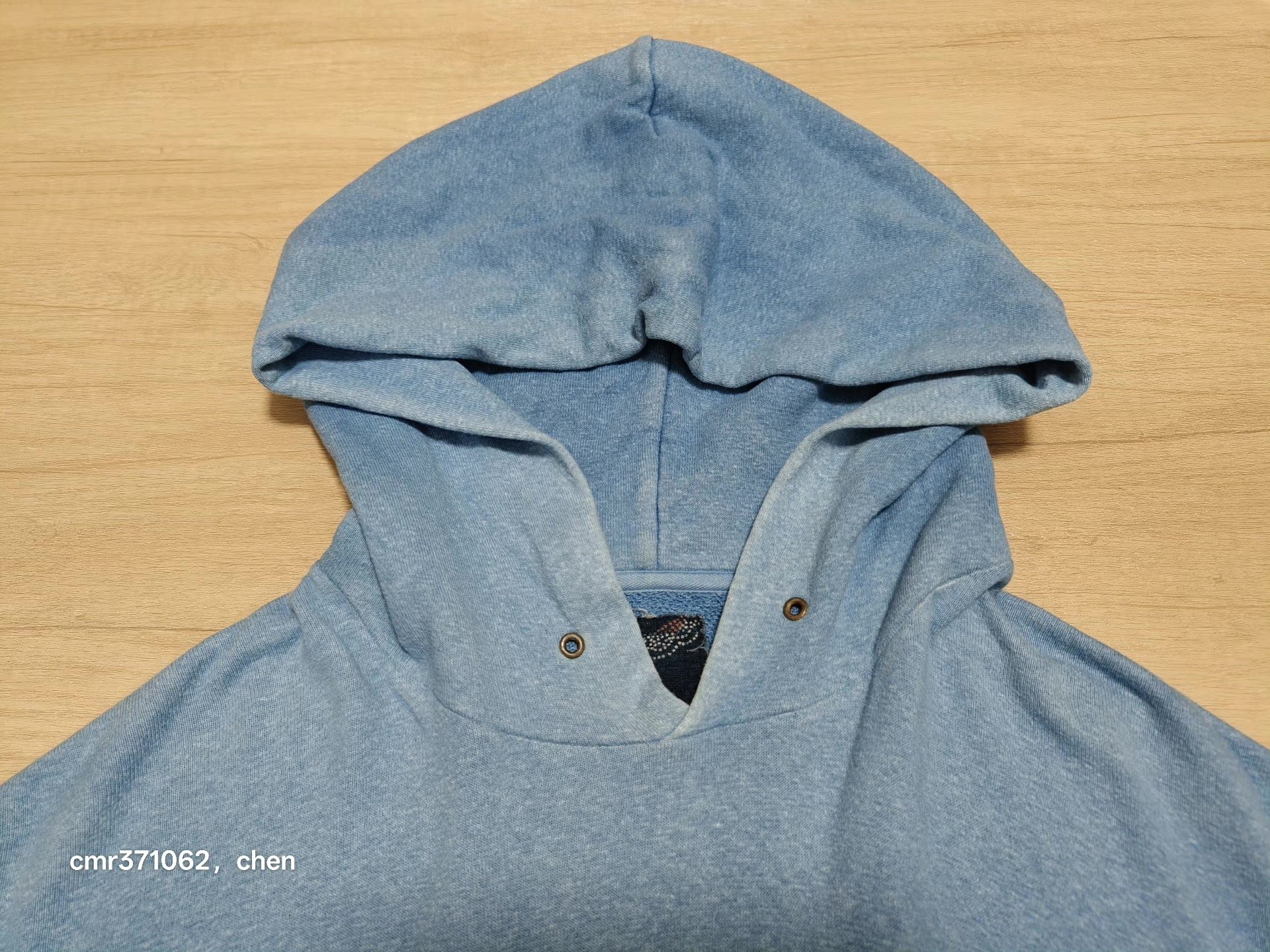 visvim 21 ICT Amplus Hoodie P.O — label