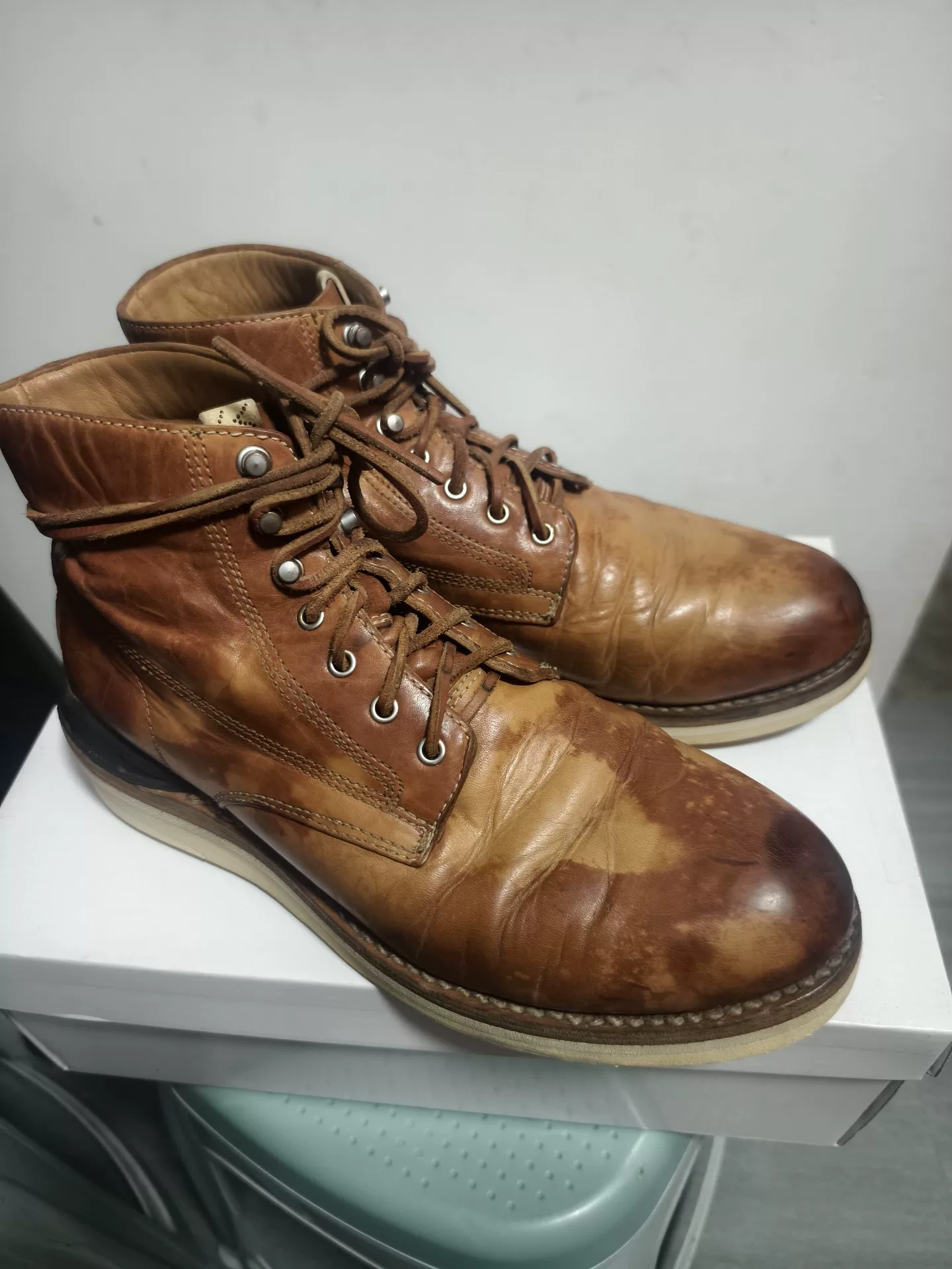 VISVIM 18AW VIRGIL BOOT-FOLK — front