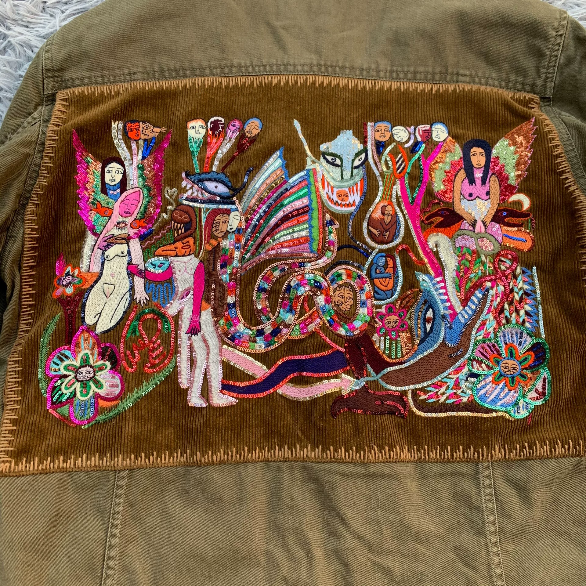 Saint Laurent 15SS Runway Hunting Jacket — detail