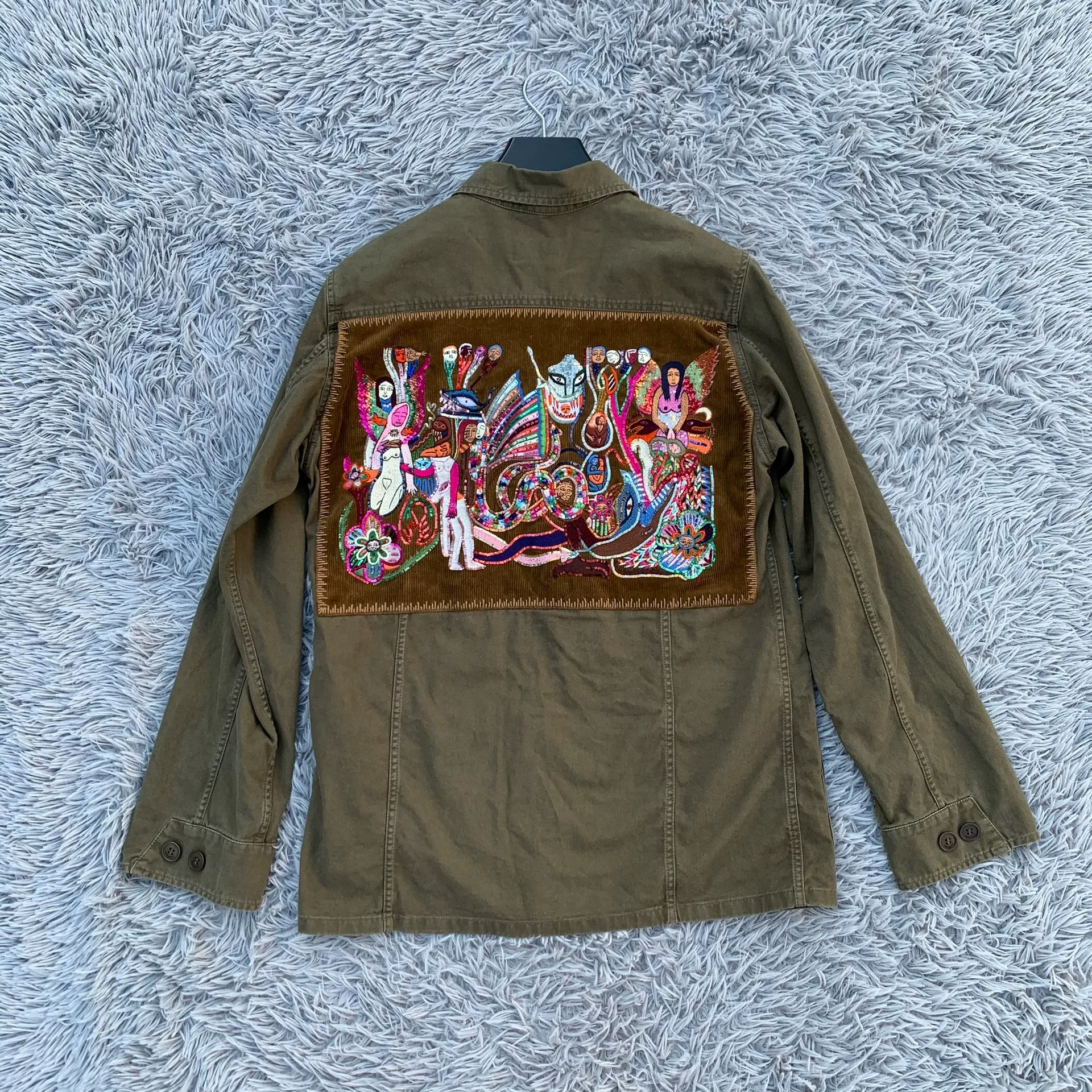 Saint Laurent 15SS Runway Hunting Jacket — front