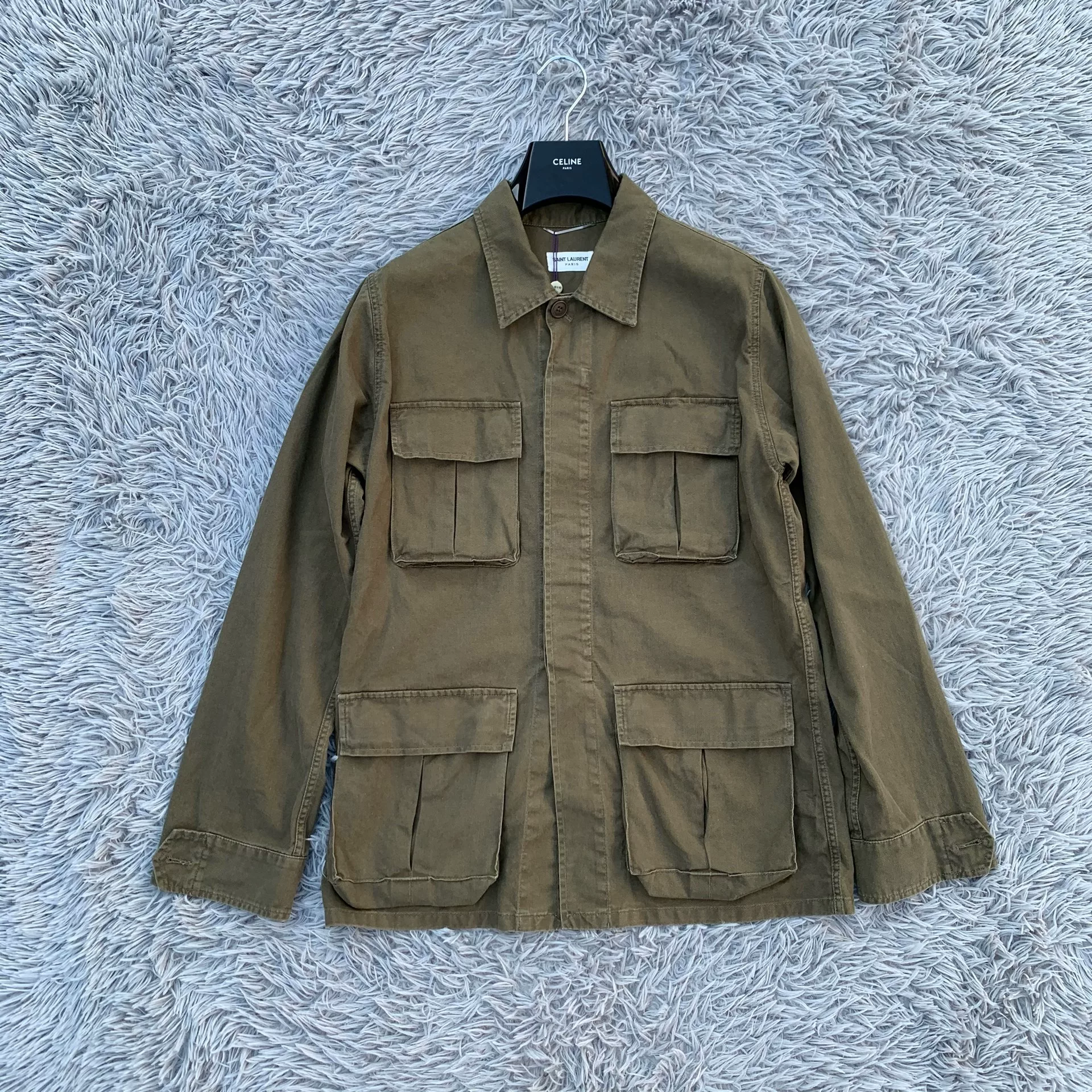 Saint Laurent 15SS Runway Hunting Jacket