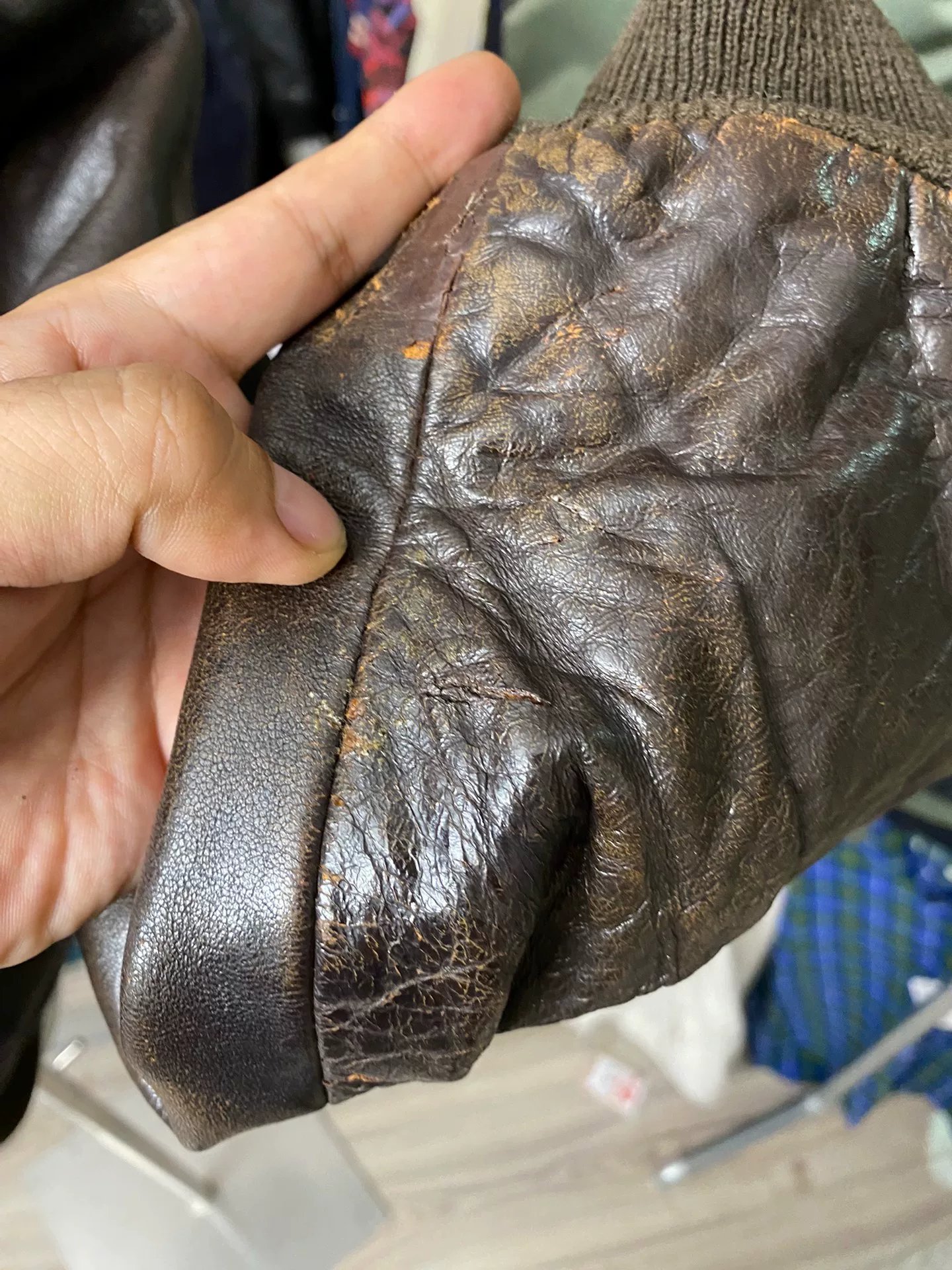 AVIREX American Made A2 Jacket — back