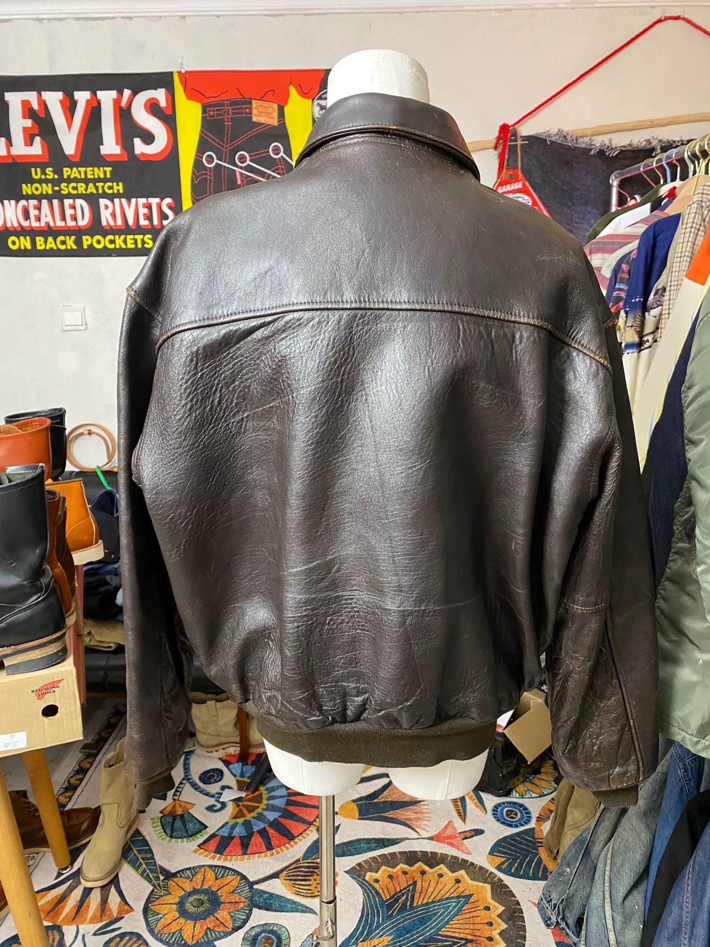 AVIREX American Made A2 Jacket — front