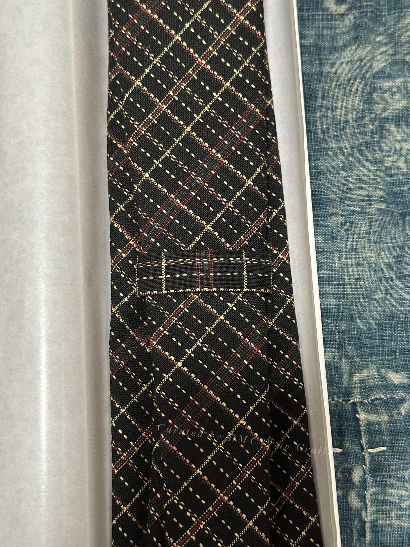 visvim santome necktie — label