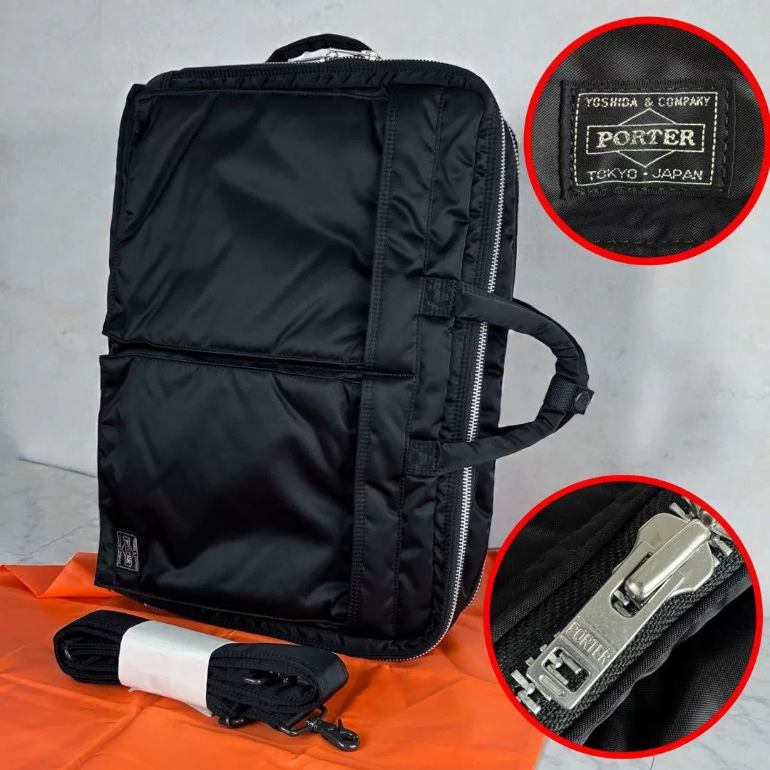 PORTER Tanker 3-Way Briefcase Backpack