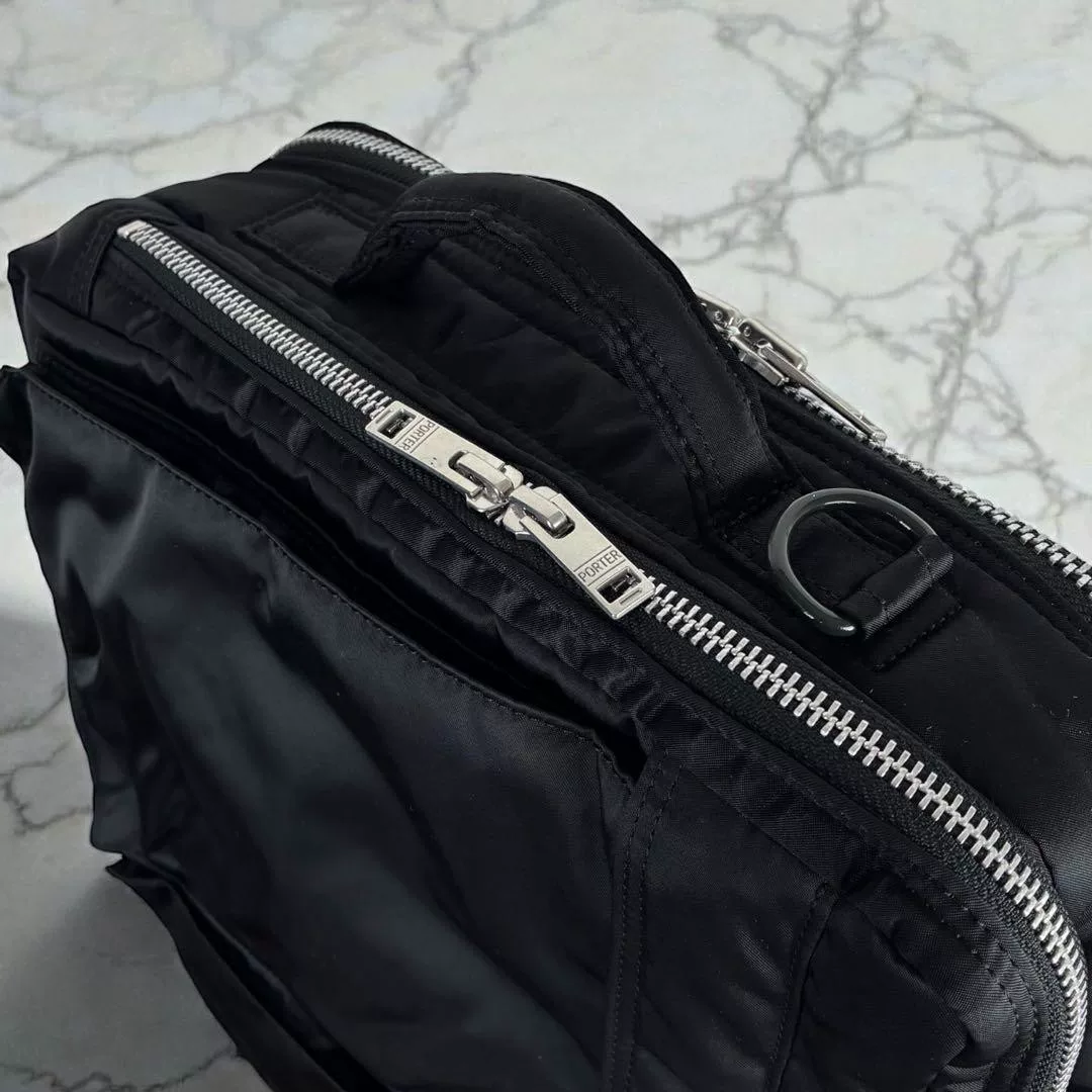 PORTER Tanker 3-Way Briefcase Backpack — back
