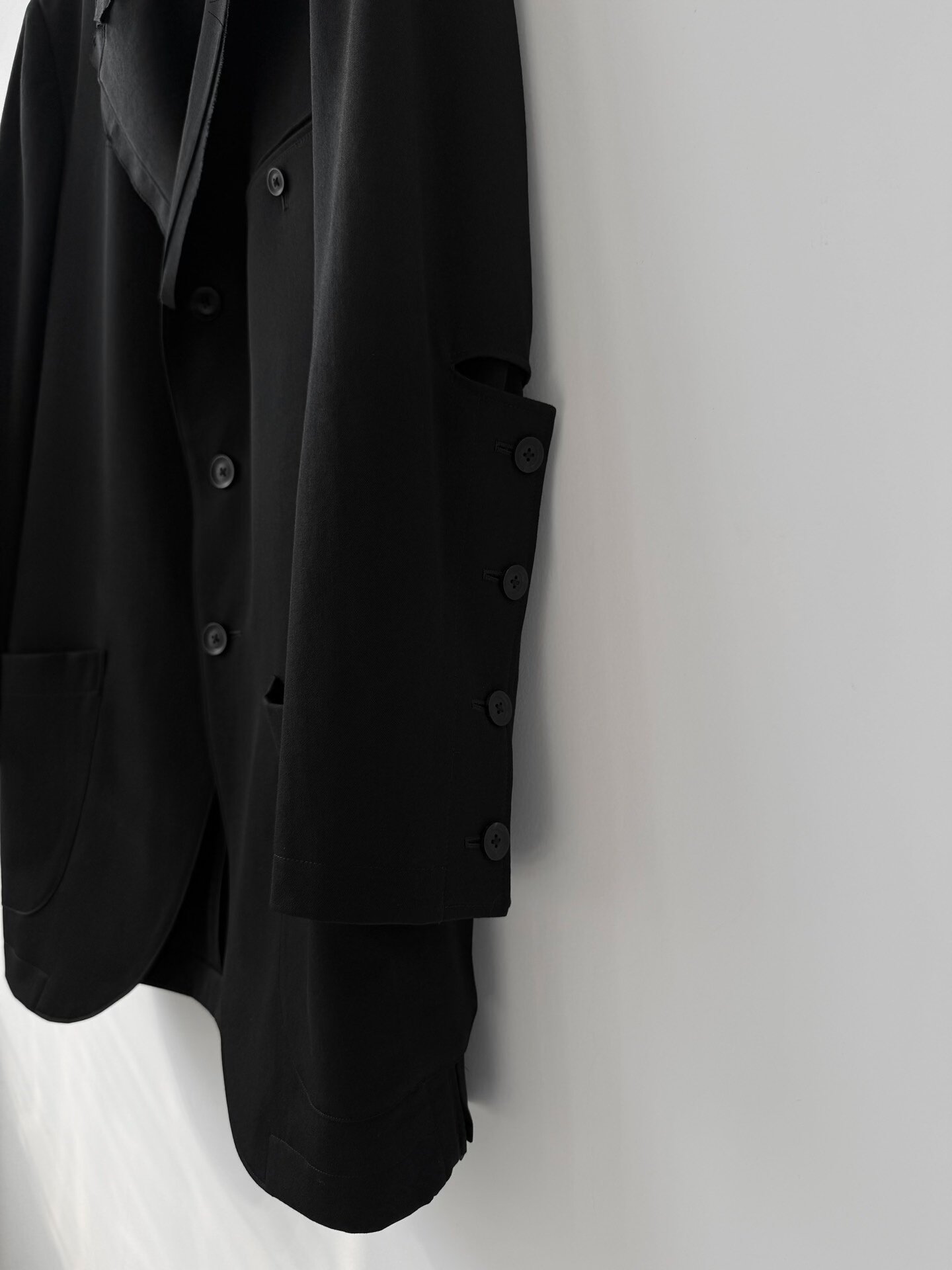 Yohji Yamamoto 22SS Wool Jacket — back
