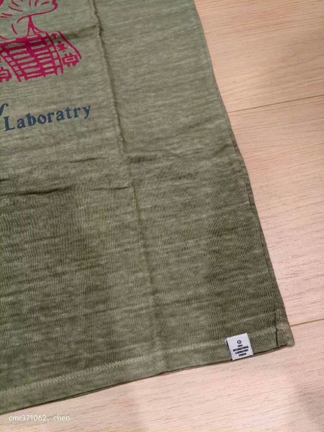 visvim 14AW Streak Dye 101 Tee — back