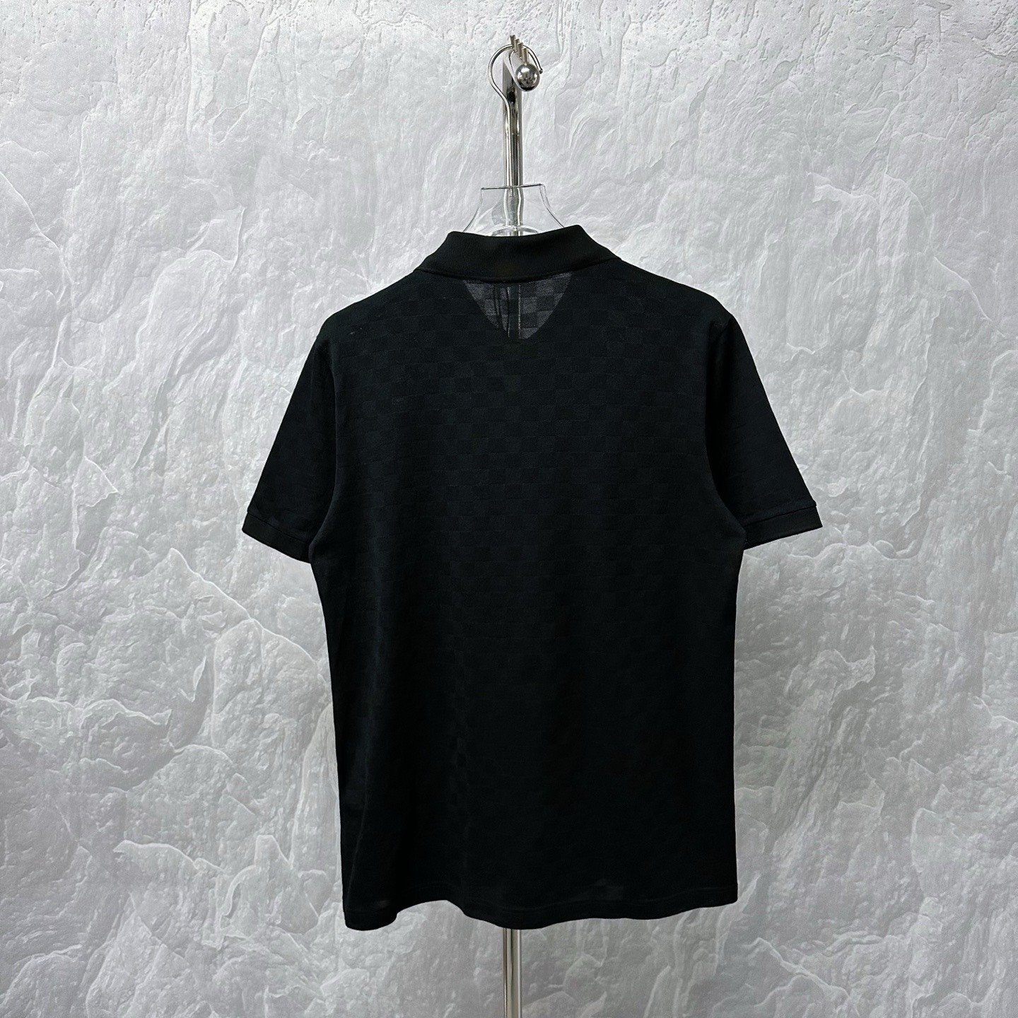 Louis Vuitton SS24 Pharrell Damier Beaded Polo — back