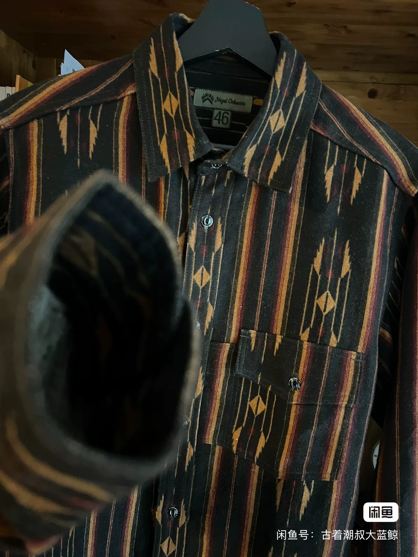 Nigel Cabourn Navajo Shirt — back