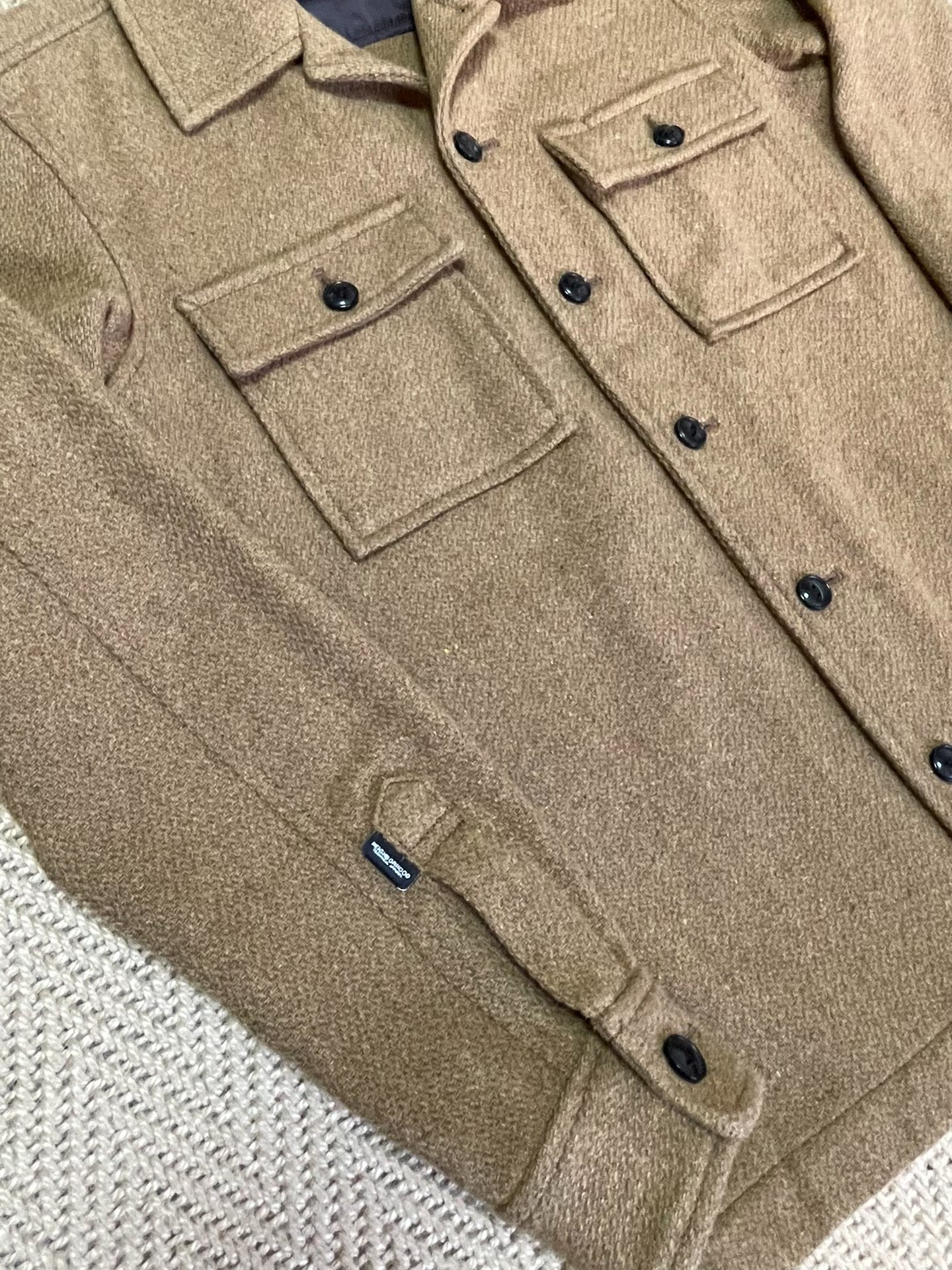 NEIGHBORHOOD CPO Wool Jacket — label