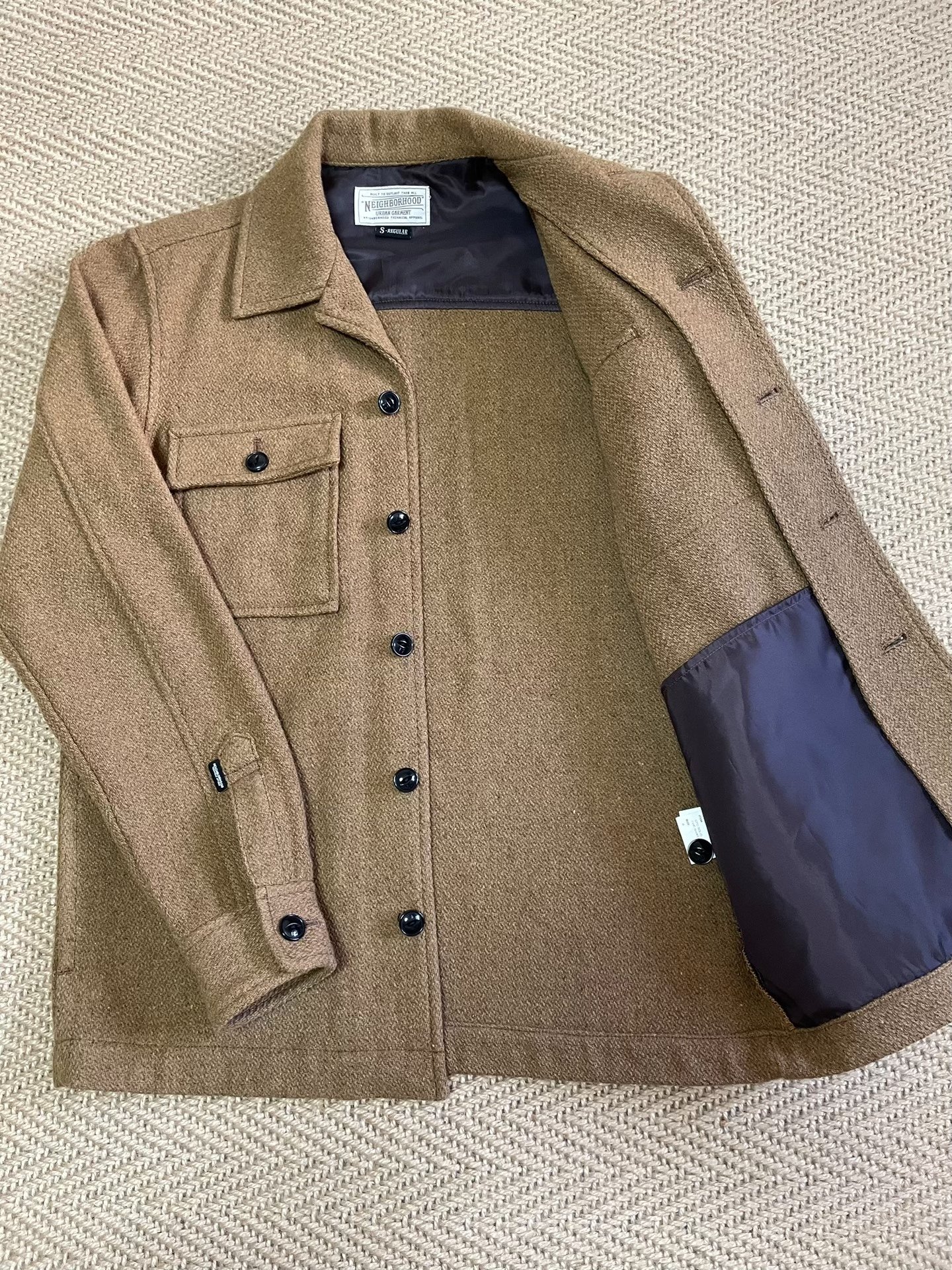 NEIGHBORHOOD CPO Wool Jacket — detail