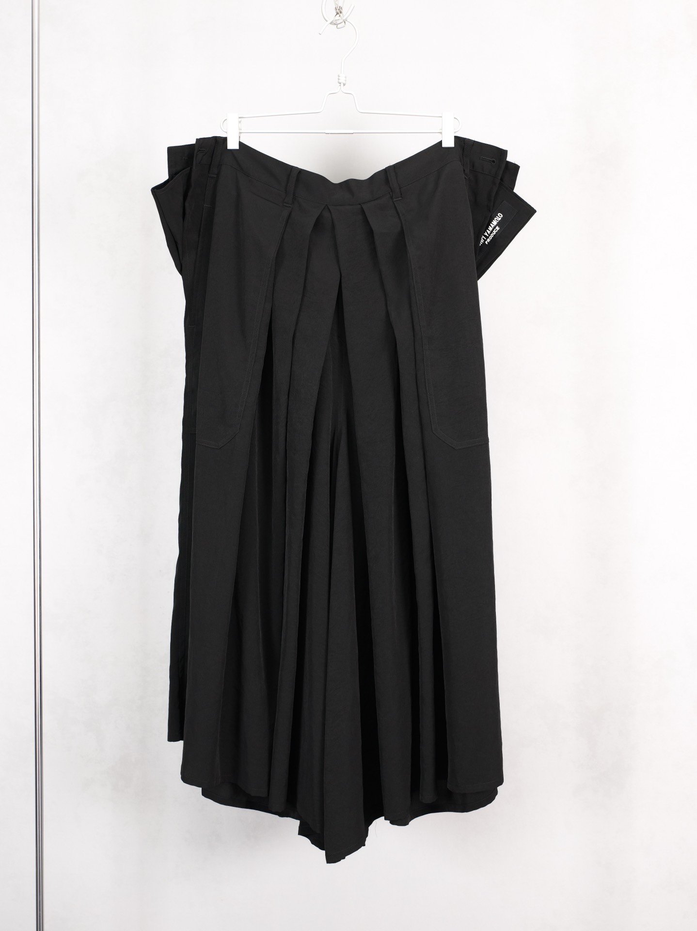 Yohji Yamamoto 24SS Hakama Skirt-Pants — detail