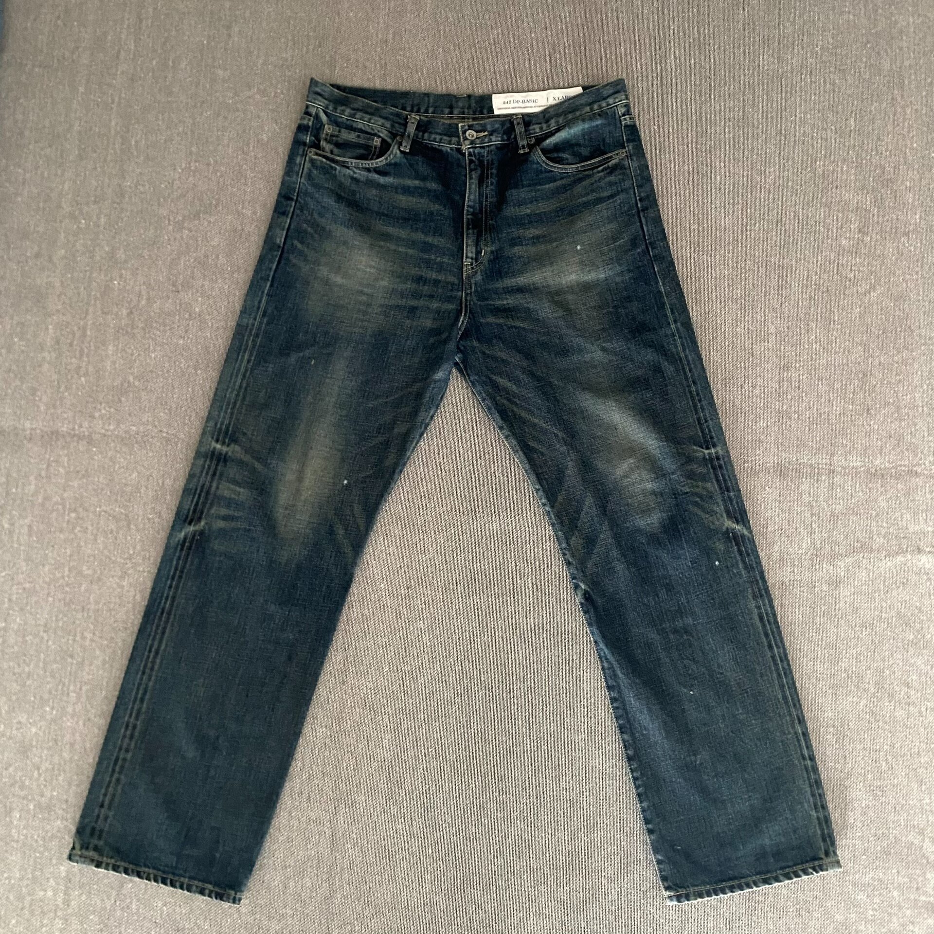 Neighborhood 24AW Basic Washed Jeans — front