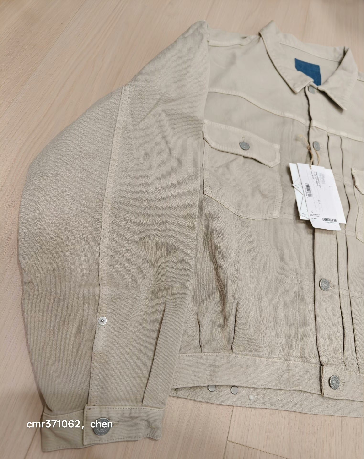VISVIM 23 ICT 101XX JKT DMGD — label