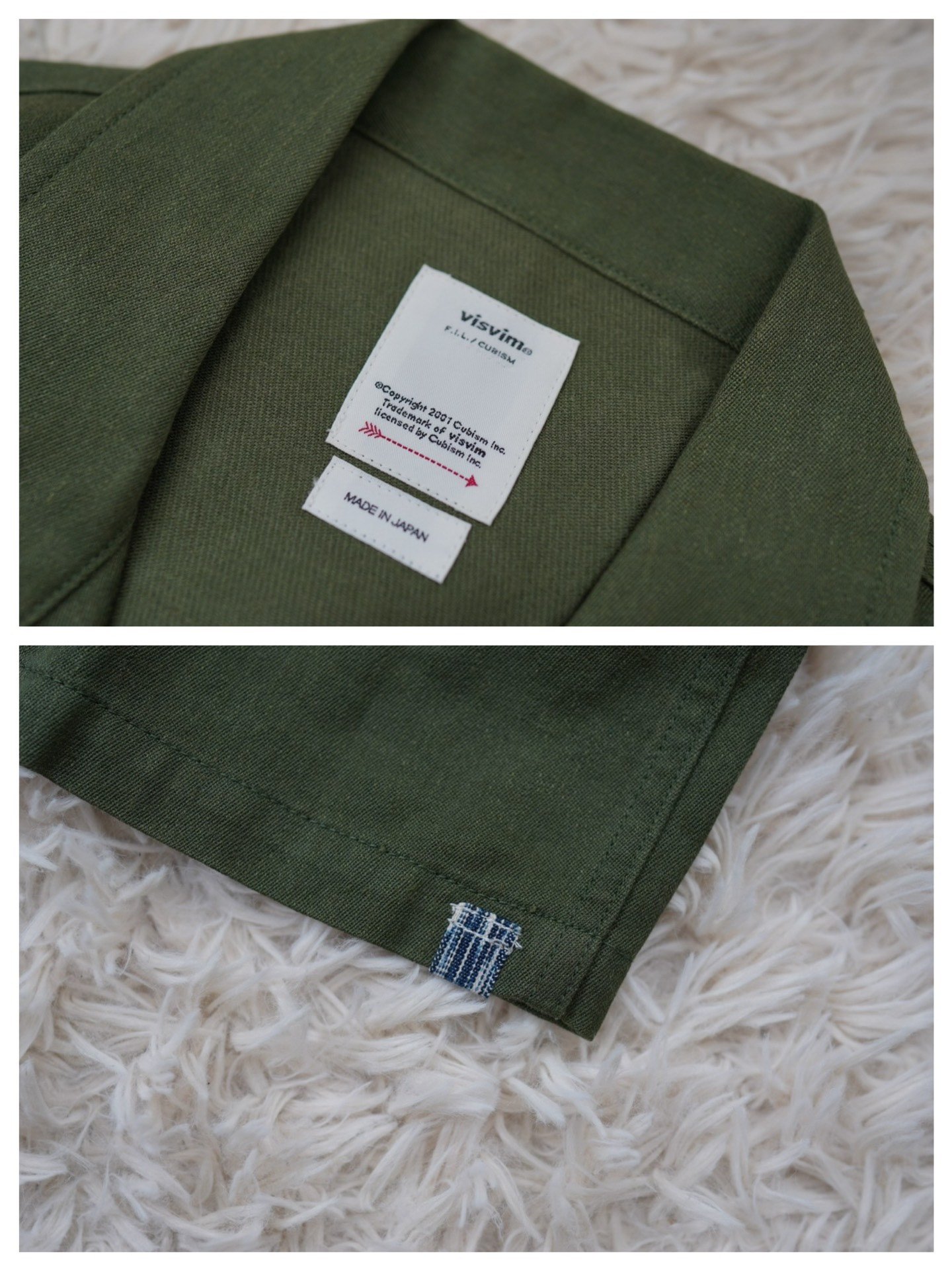 visvim 22ss CARDWELL SHIRT L/S — back