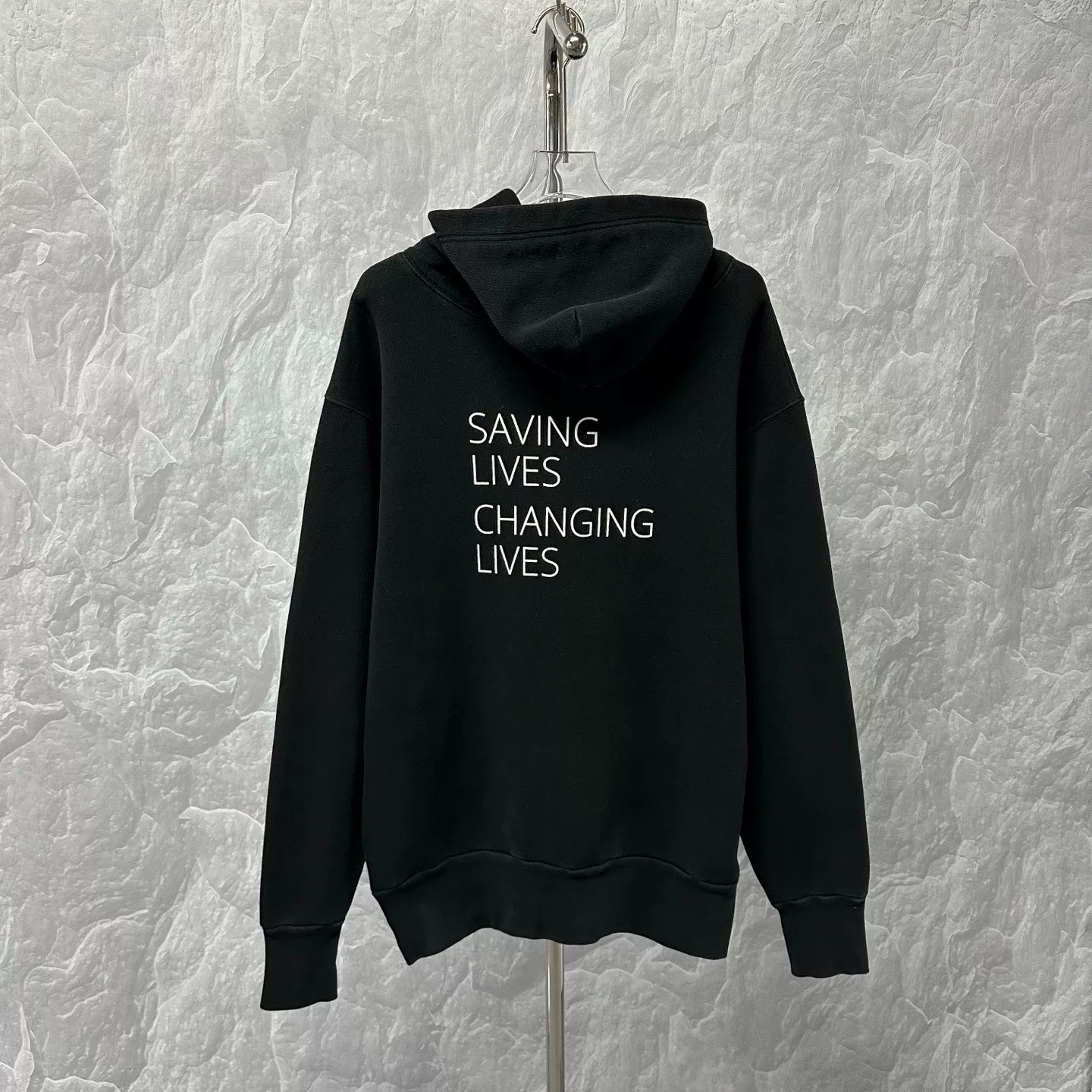 Balenciaga WFP Charity Wheat Ear Hoodie — back
