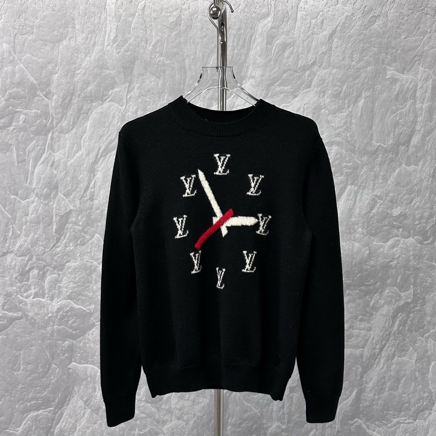 Louis Vuitton Clock Wool Sweater XXL