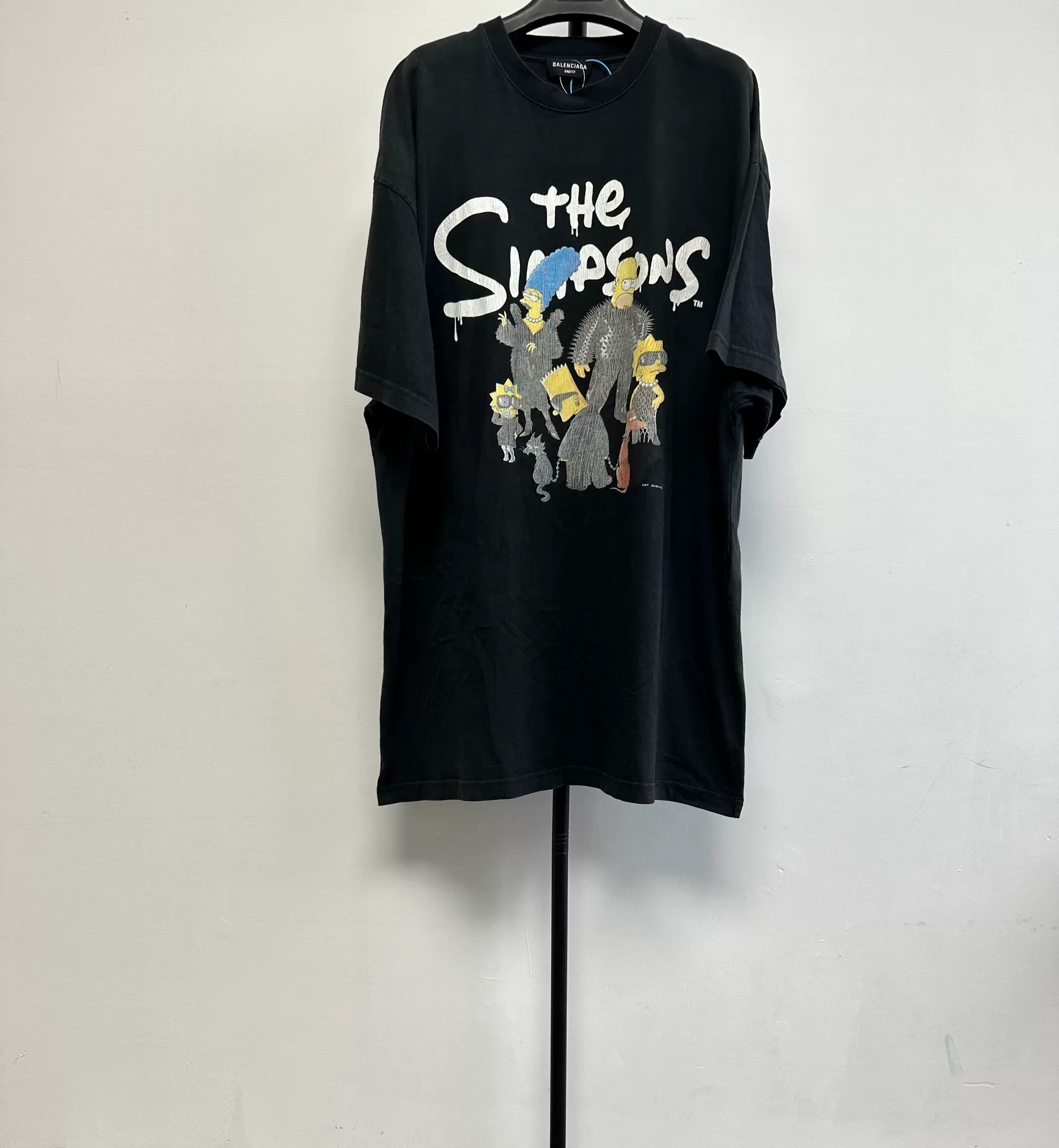 Balenciaga x Simpsons Cartoon Print T-shirt
