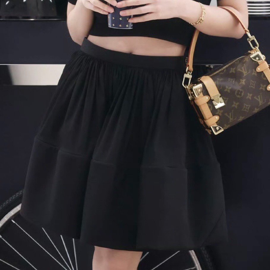 Louis Vuitton FW25 Wide Hem Short Skirt