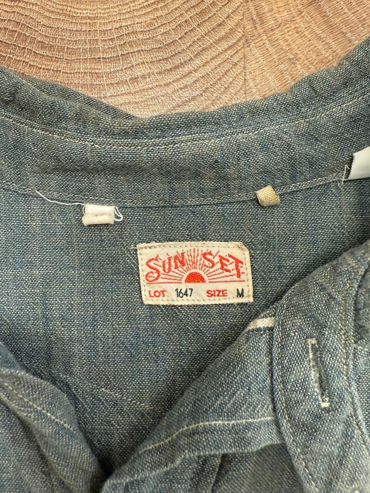 Levi's Men's LVC Vintage Long-Sleeve Shirt — detail