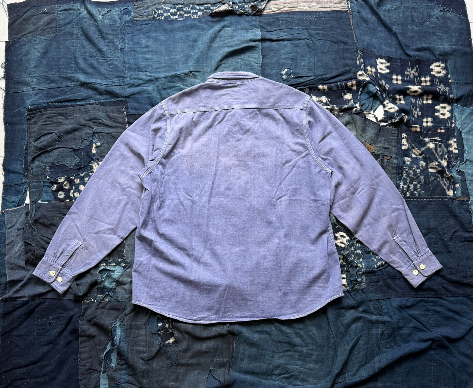 VISVIM 26SS LARRIKAN L/S CRASH — detail