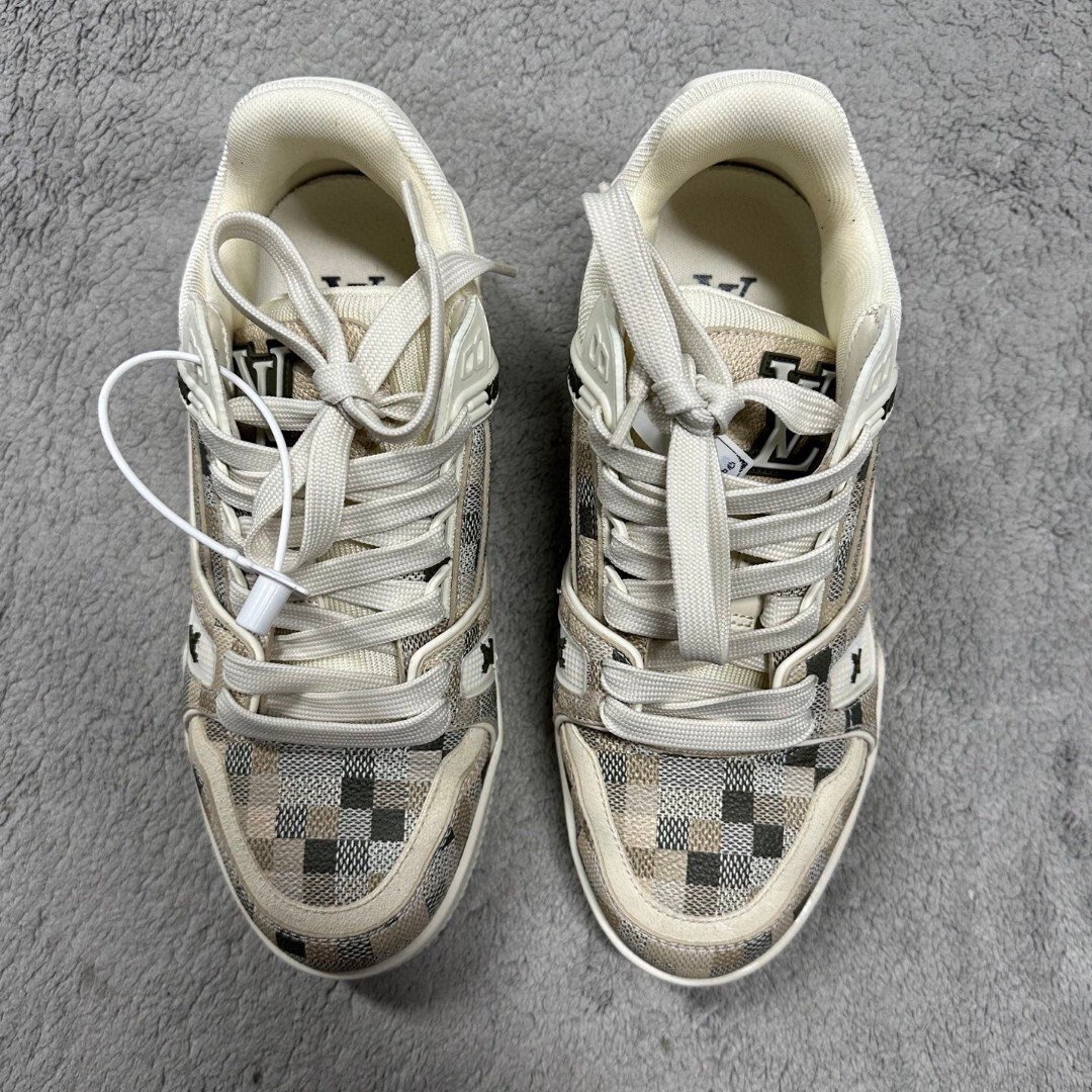 Louis Vuitton LV Trainer Checkerboard Low-Top