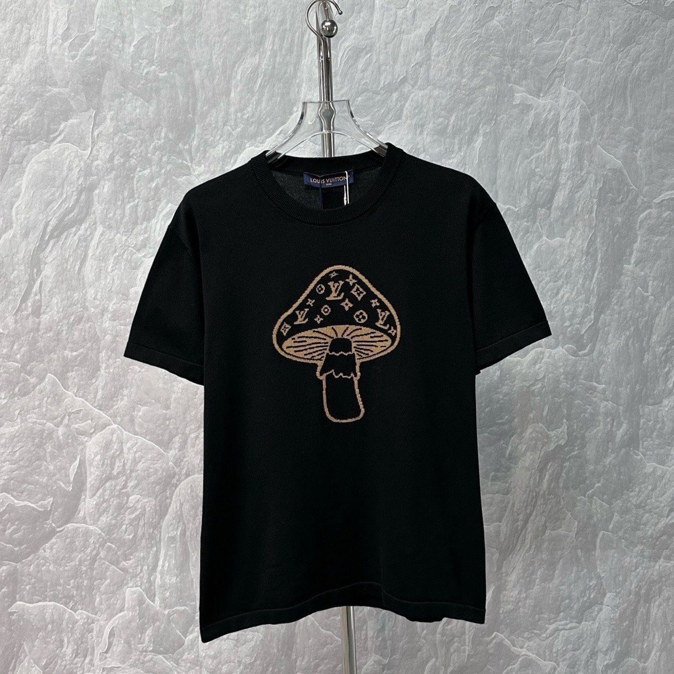 Louis Vuitton SS26 Mushroom Intarsia Short Sleeve