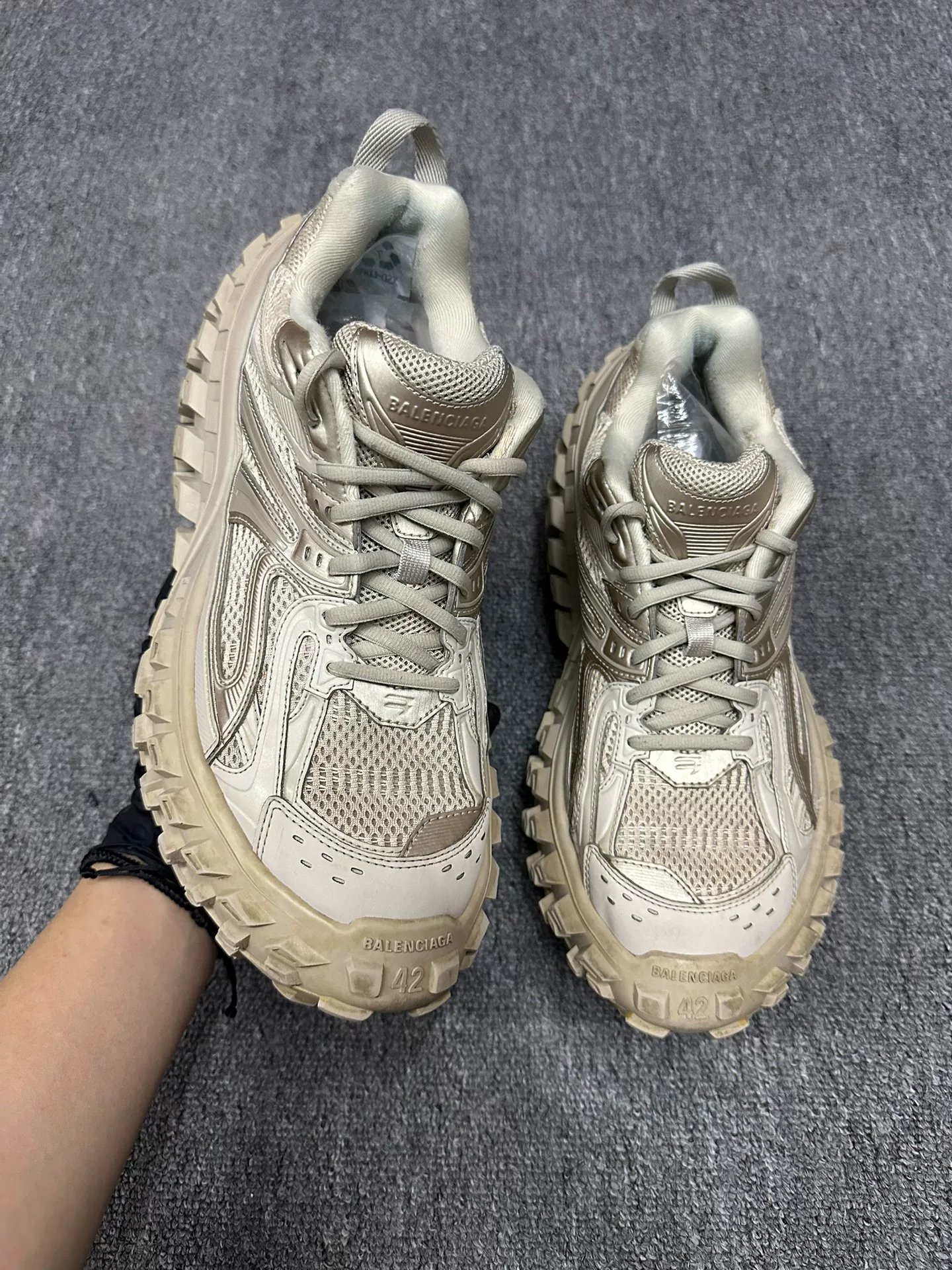 Balenciaga Triple S Sneakers — detail