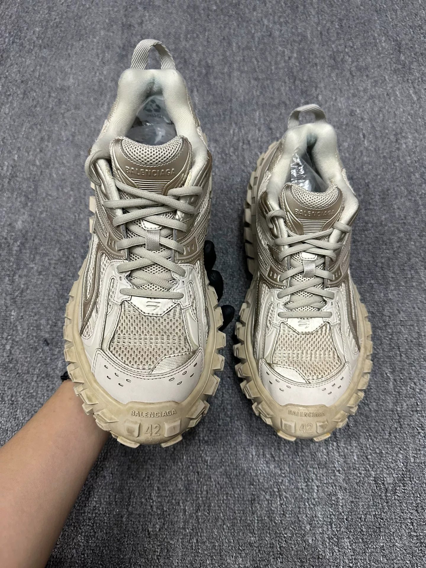 Balenciaga Triple S Sneakers — back
