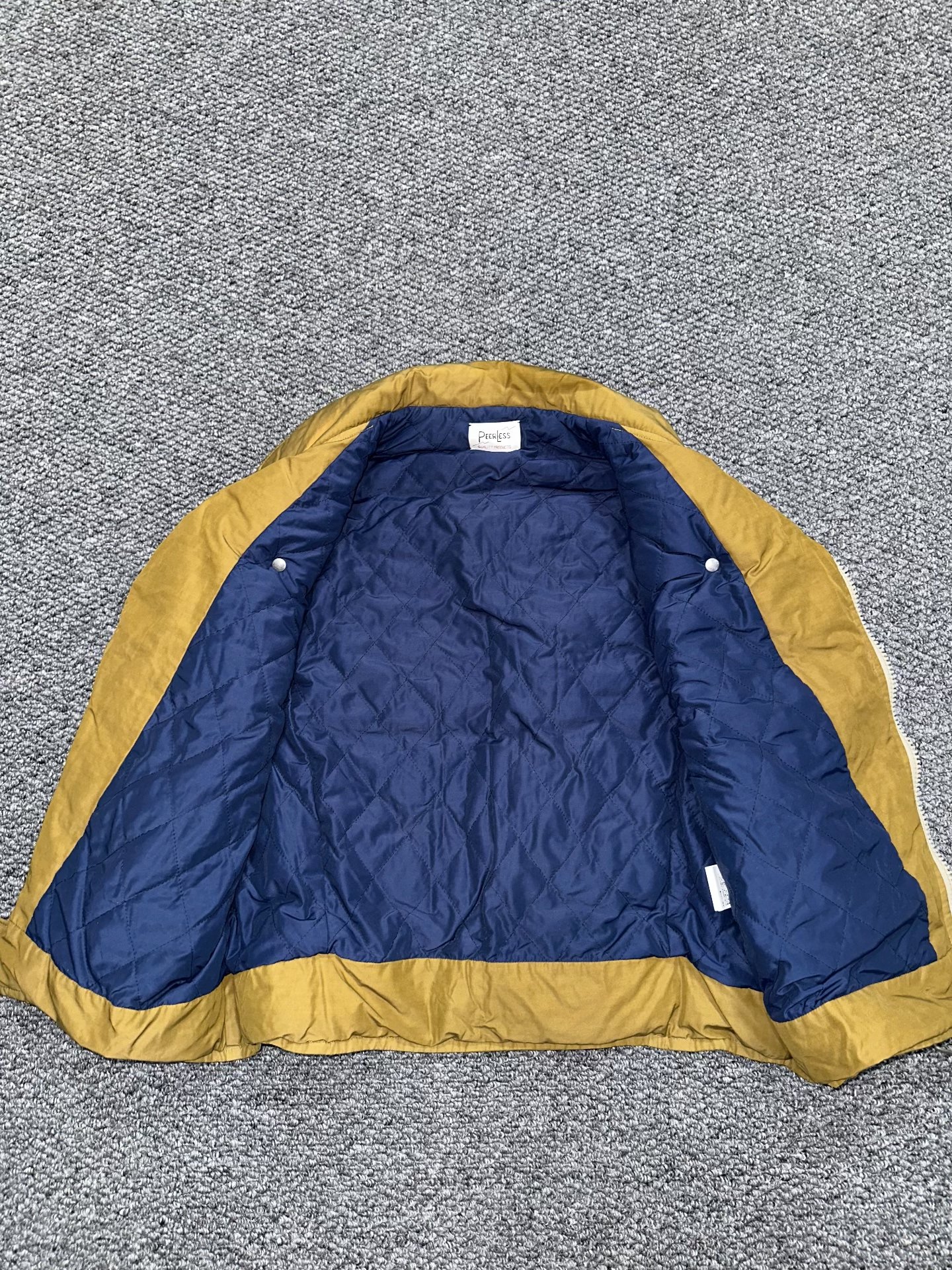visvim Strabler Nylon Down Vest — detail