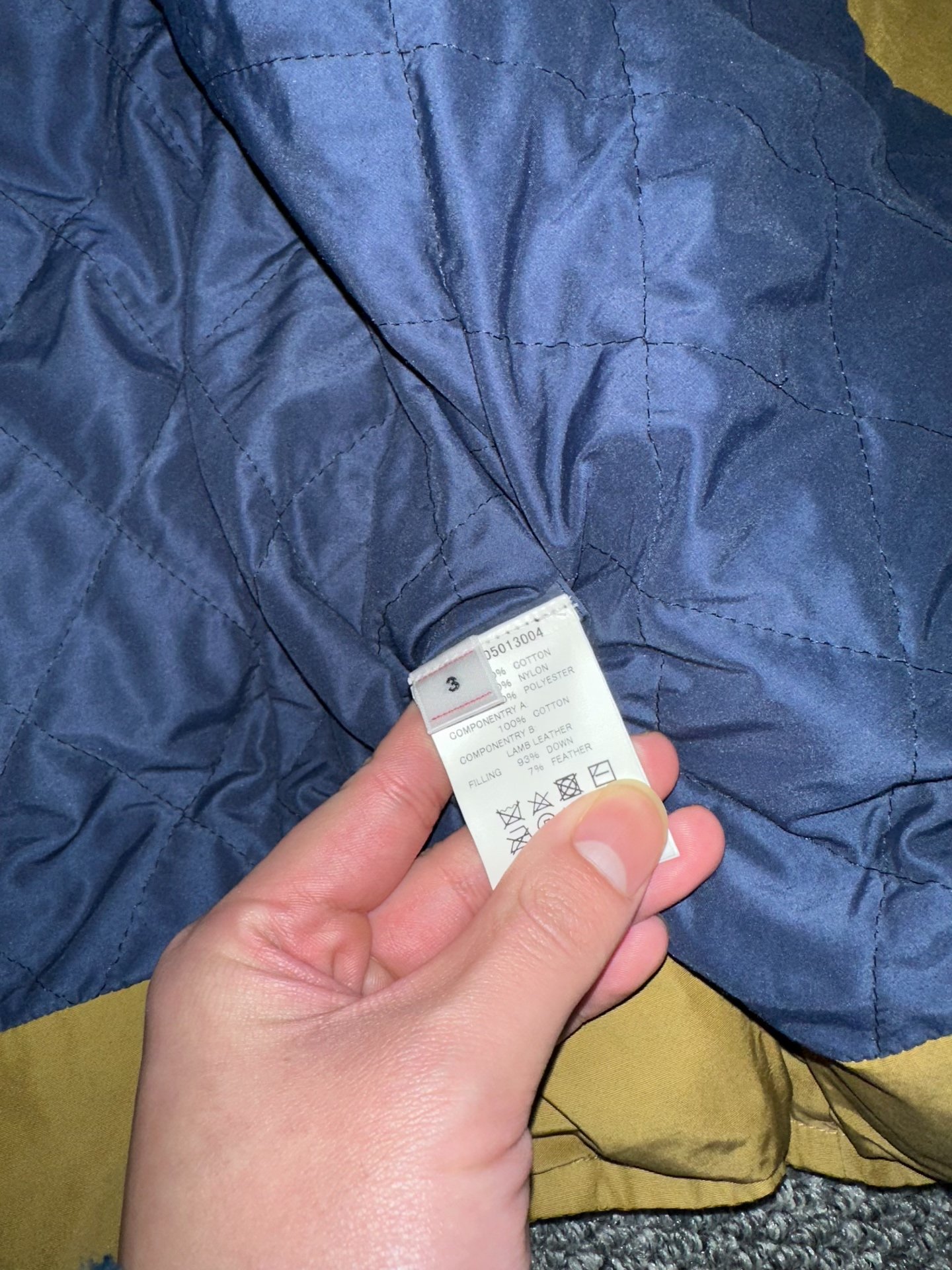 visvim Strabler Nylon Down Vest — back