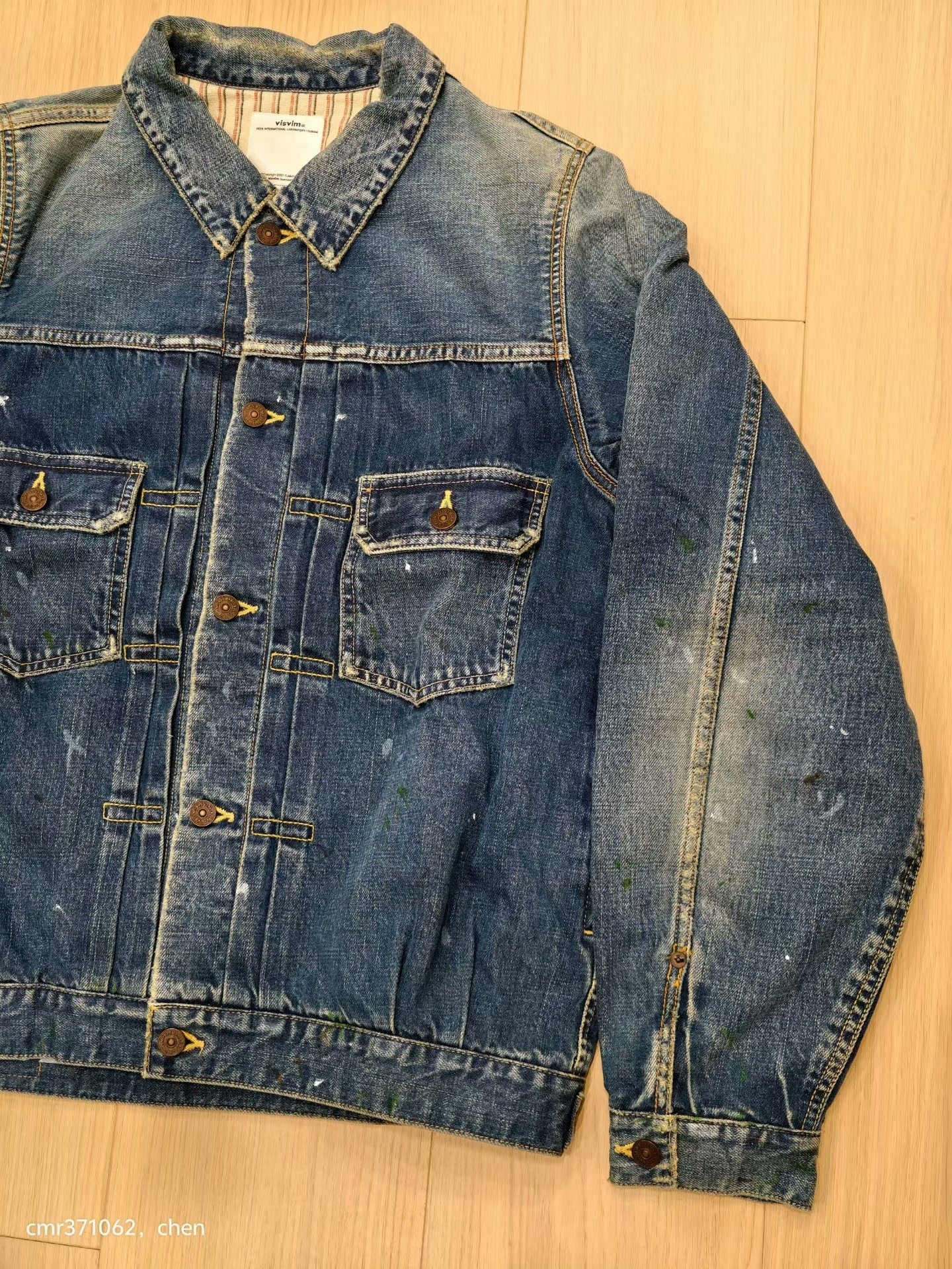 visvim 19ss 101 JKT Jumbo — detail