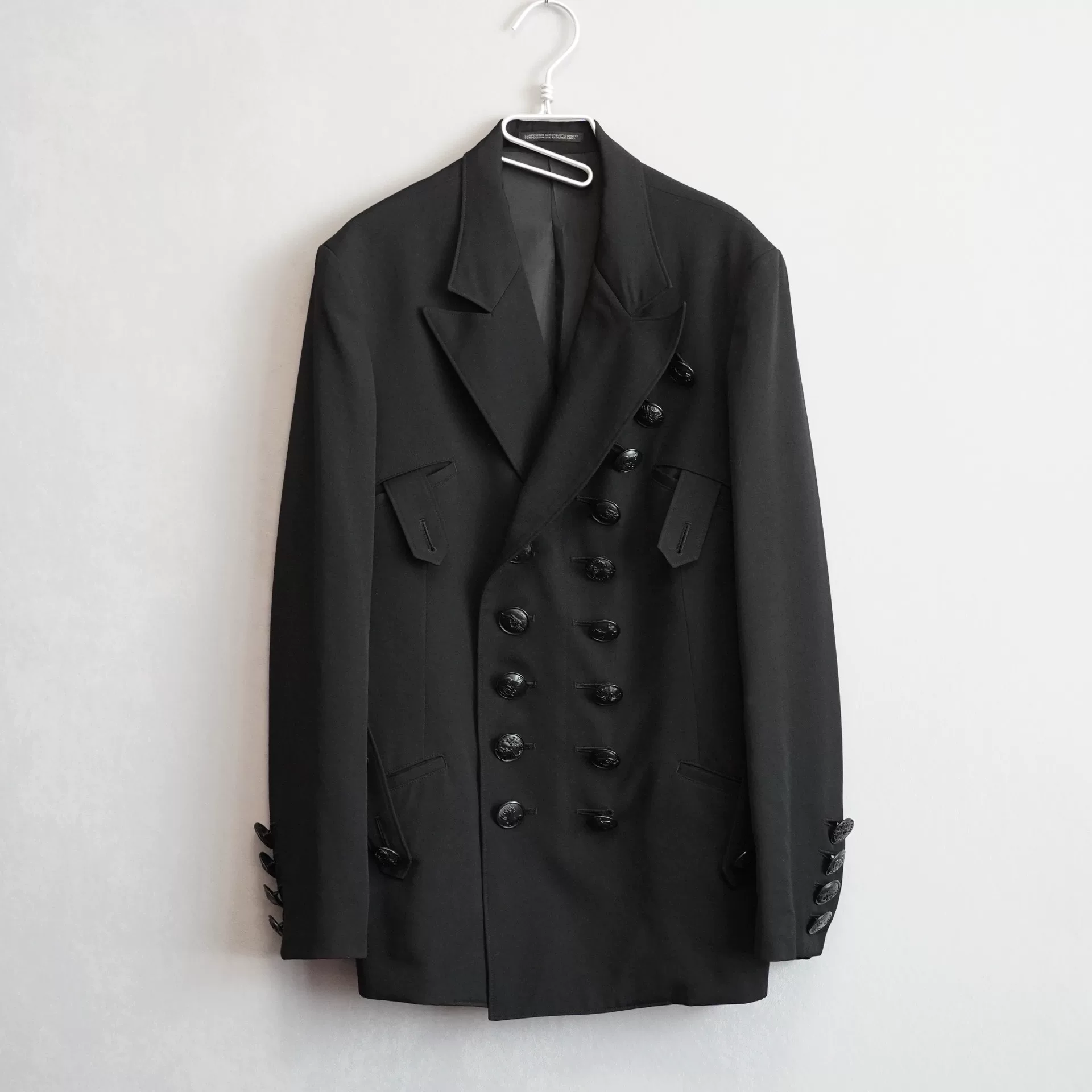 Yohji Yamamoto 19AW Double-Breasted Jacket