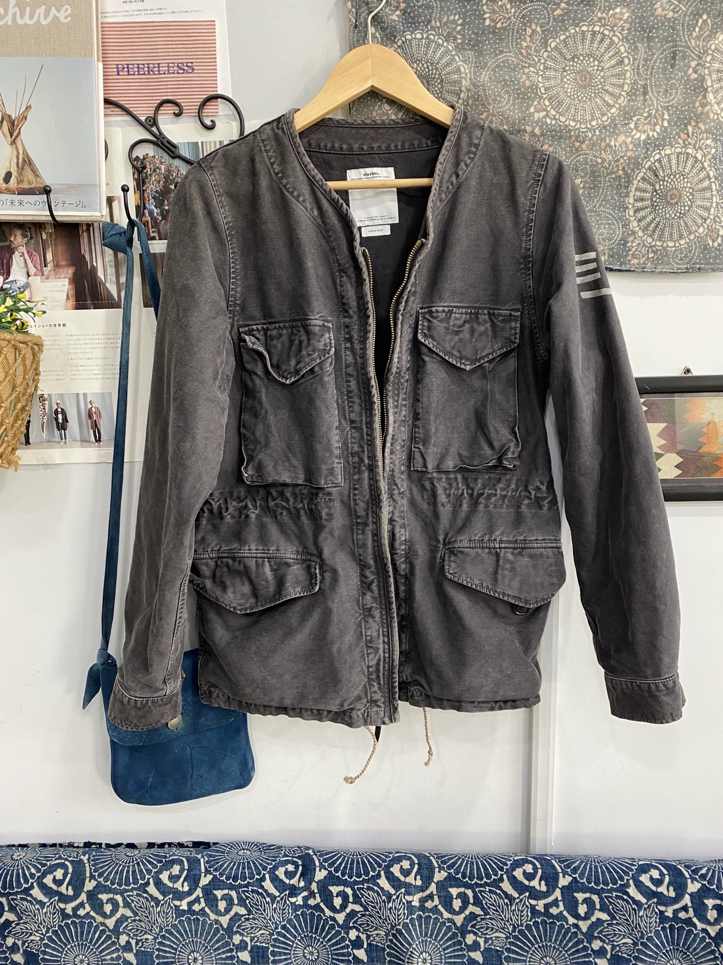 visvim 17aw RESERVES IRIS M65 JKT — detail