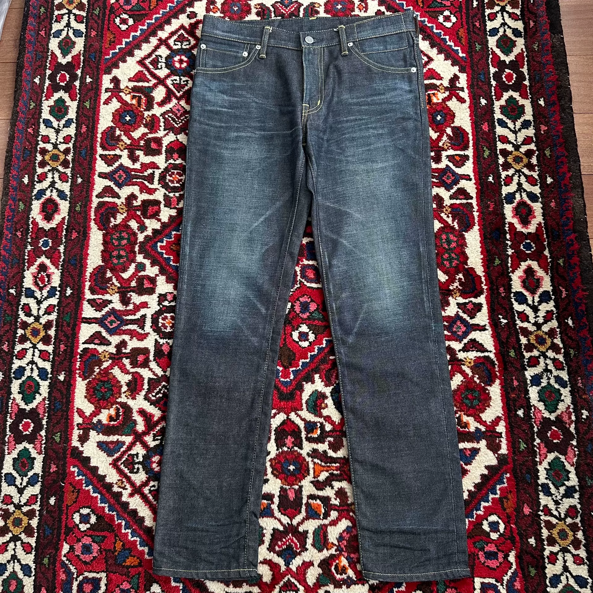 visvim 15ss 04nw washed jeans