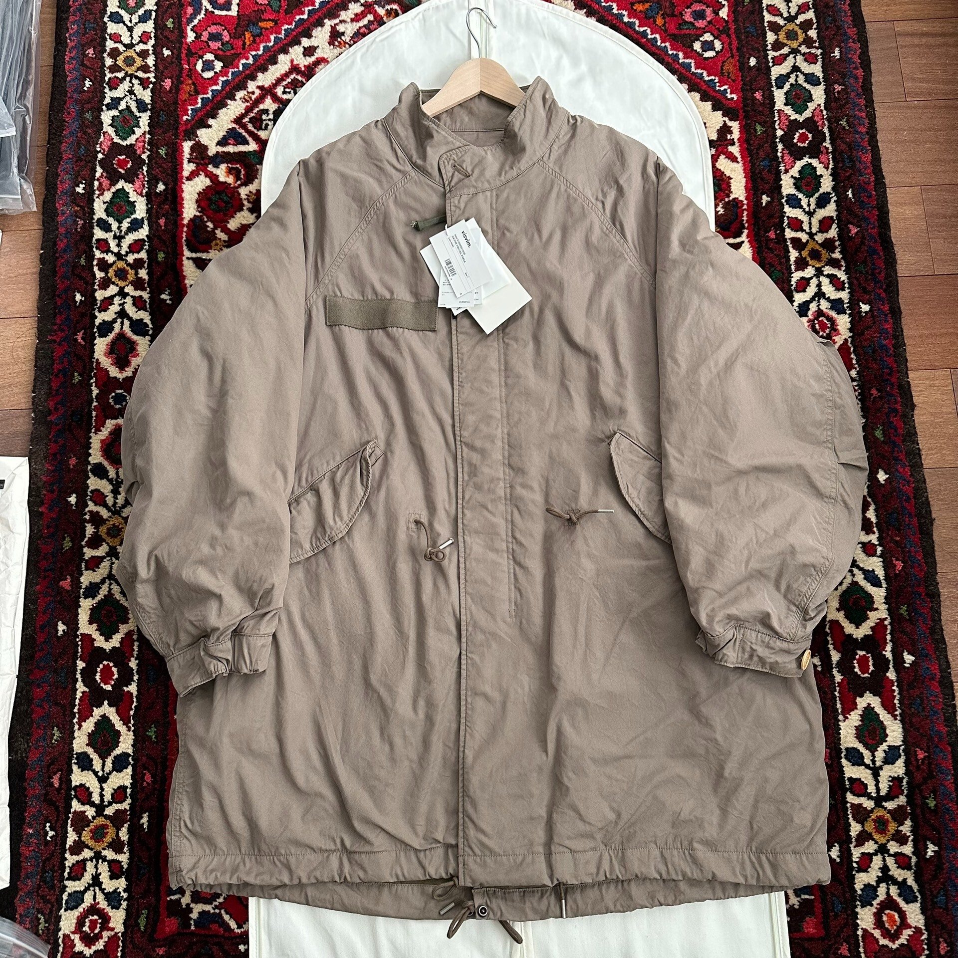 VISVIM 25AW SIX FIVE FISHTAIL PARKA