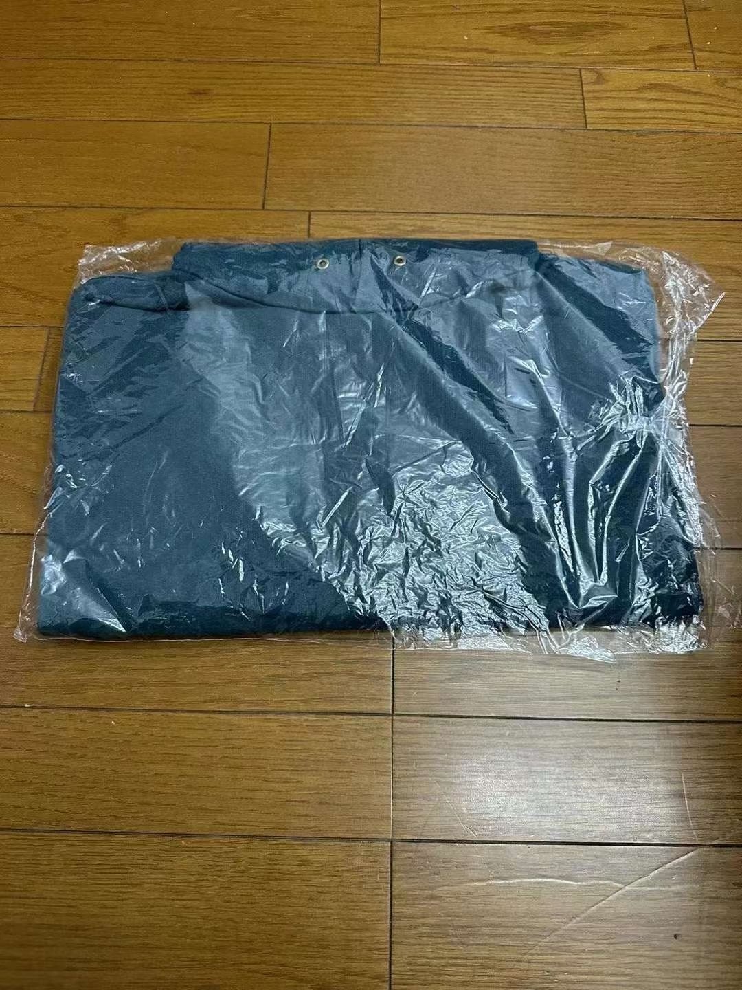 VISVIM ICT INDIGO DYE JUMBO HOODIE — front