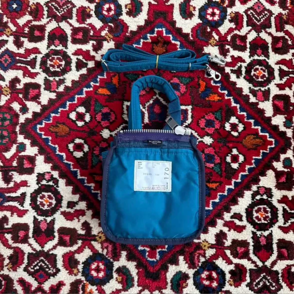 Porter x Sacai Crossbody Tote Bag — detail