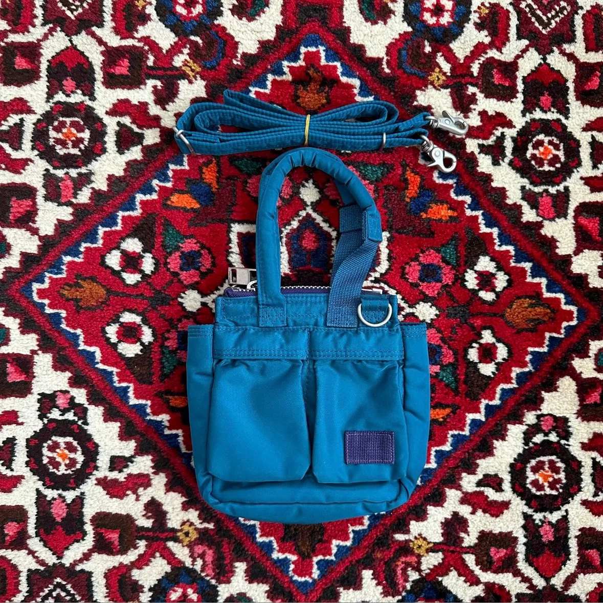 Porter x Sacai Crossbody Tote Bag