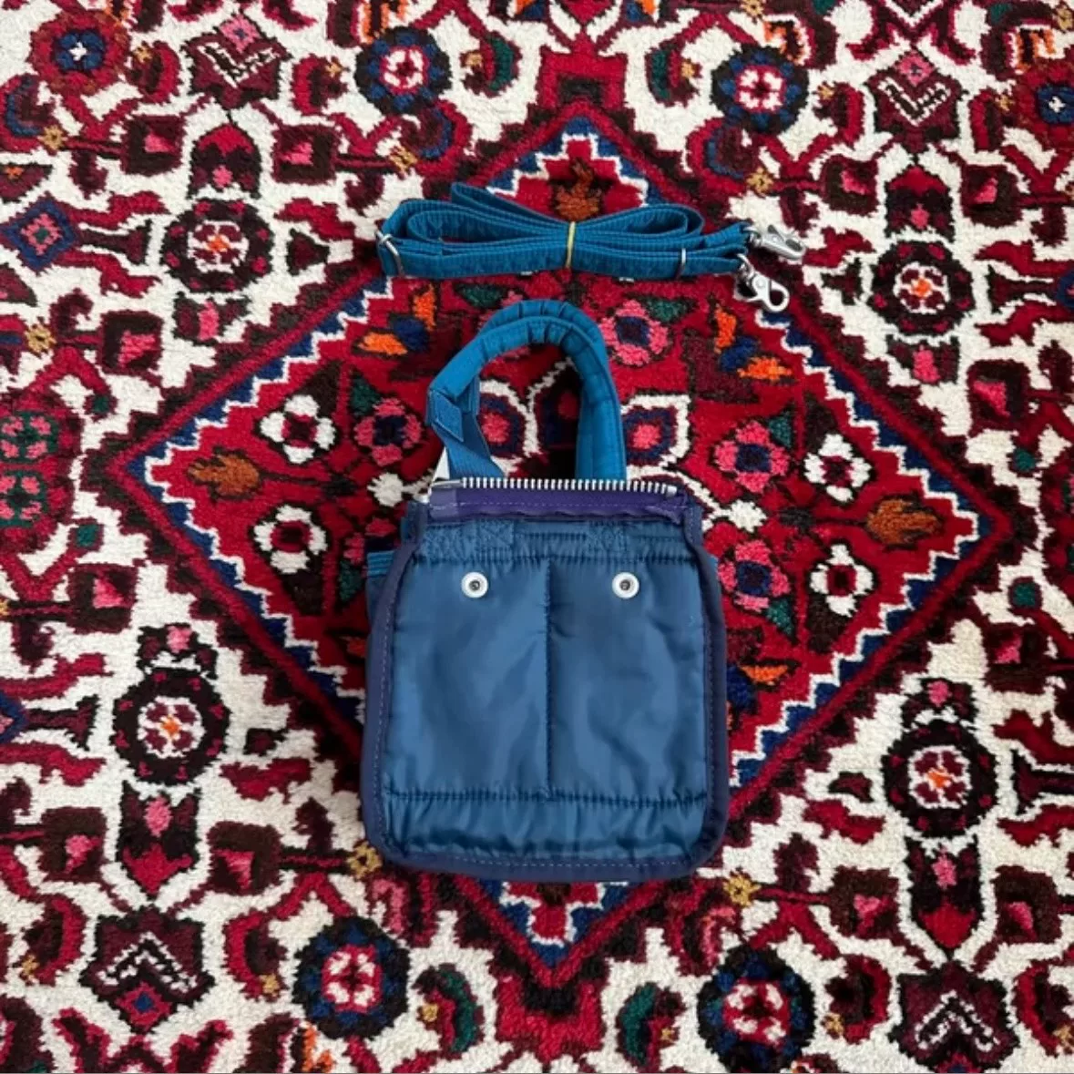 Porter x Sacai Crossbody Tote Bag — back