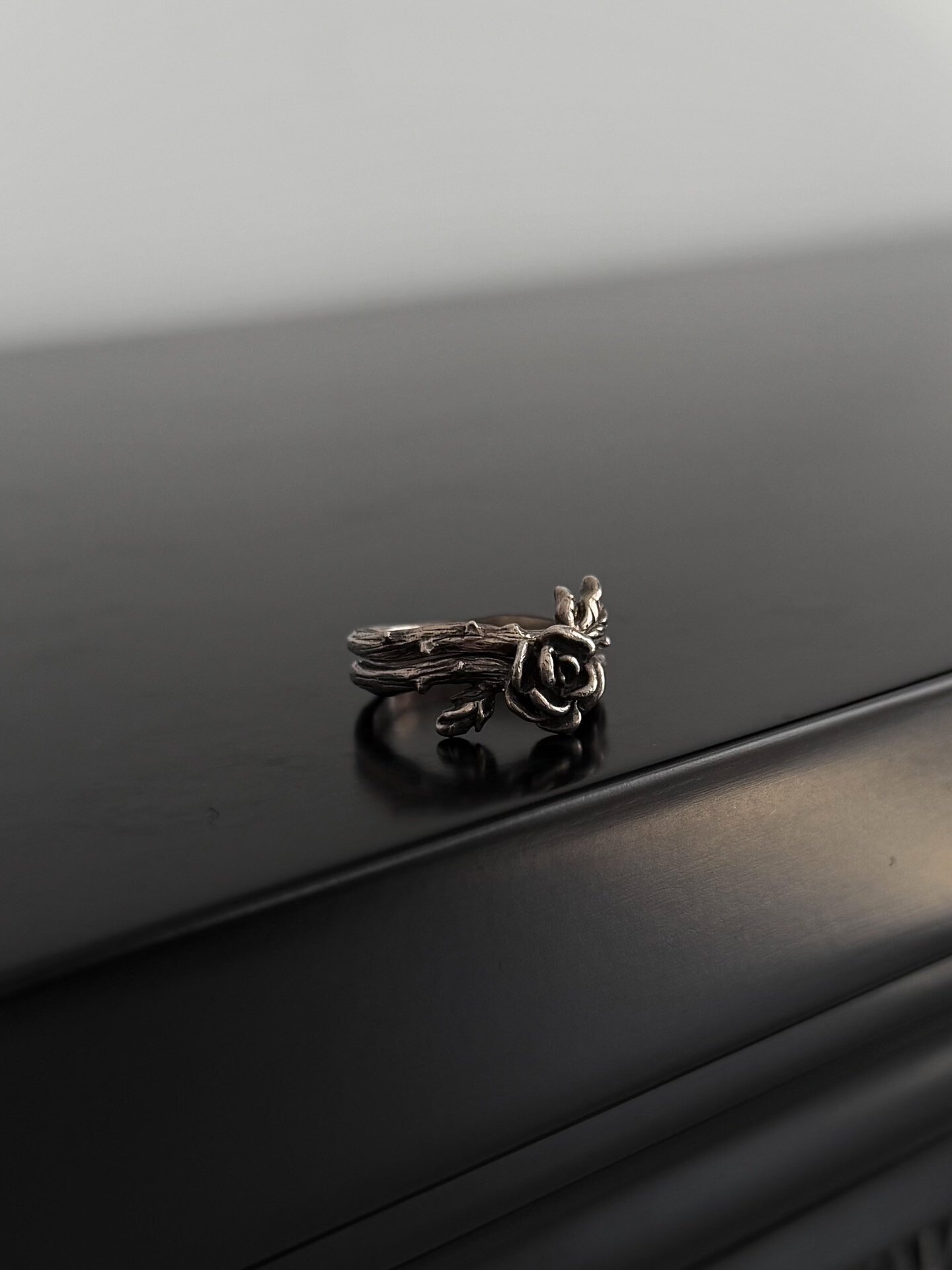 Jean Paul Gaultier Thorned Rose Ring Set