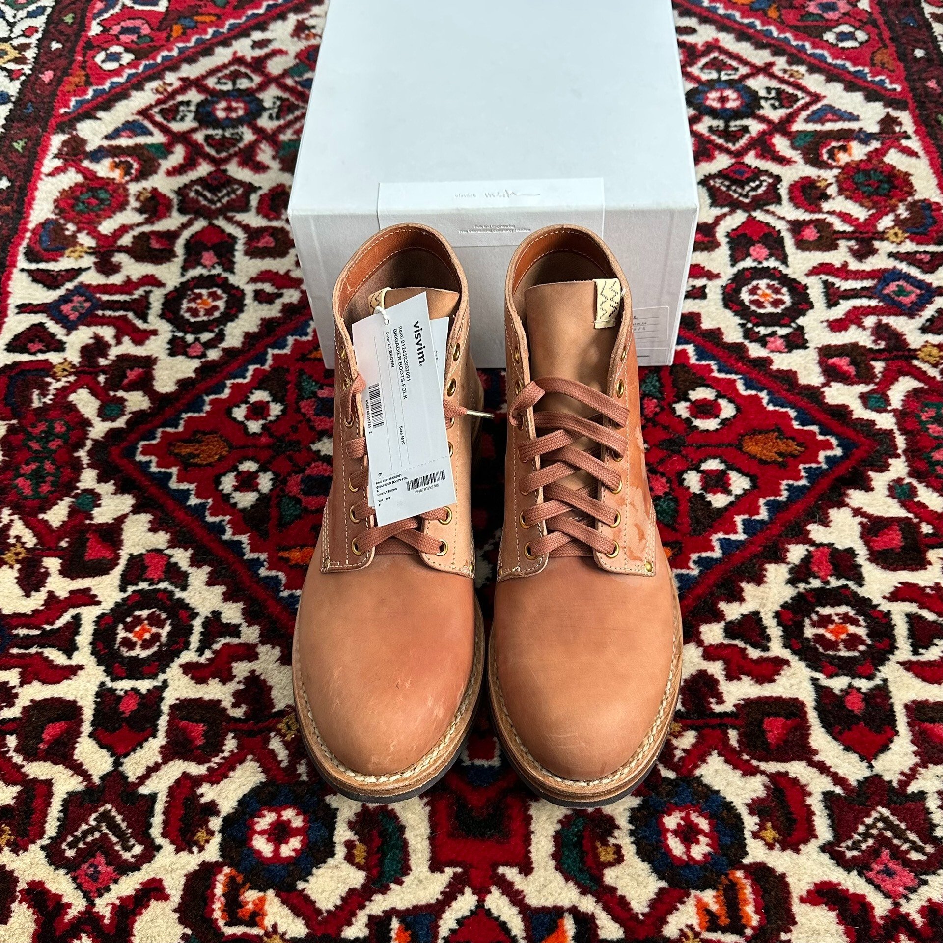 VISVIM 24SS SPOT BRIGADIER BOOTS