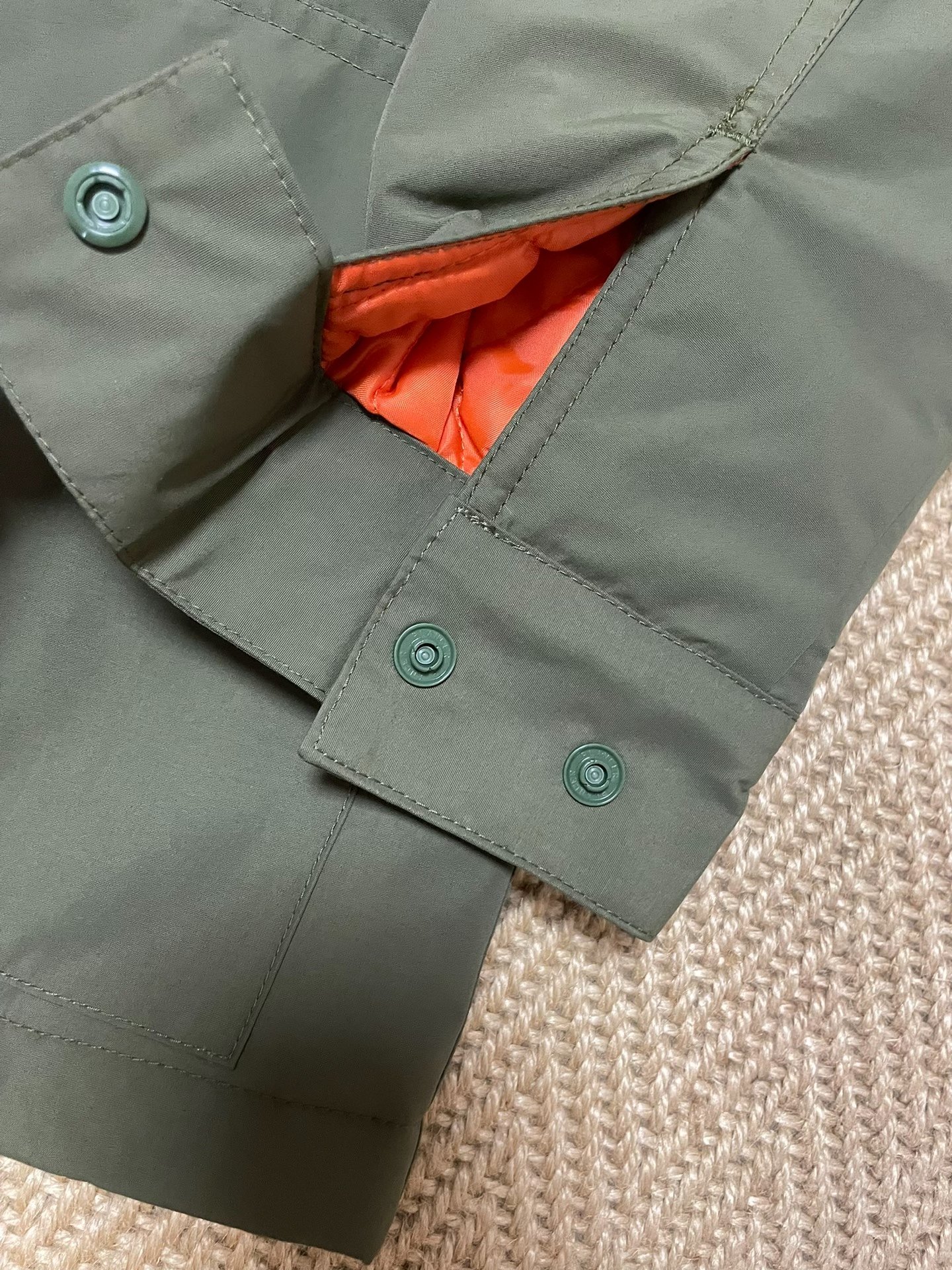 DENIM BY VANQUISH & FRAGMENT Jacket — back