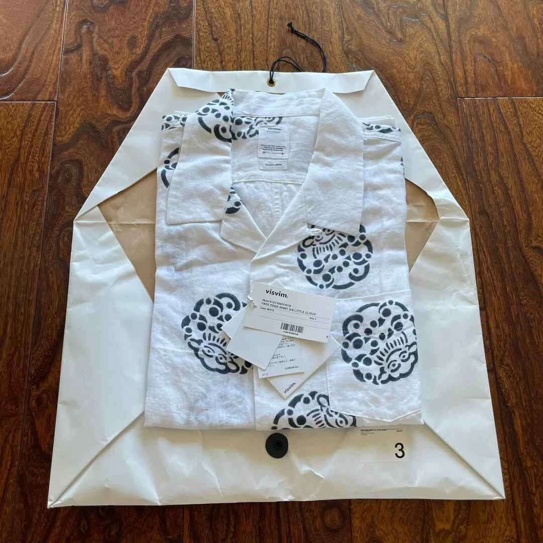 VISVIM 21SS Free Edge S/S Cloud Shirt — front