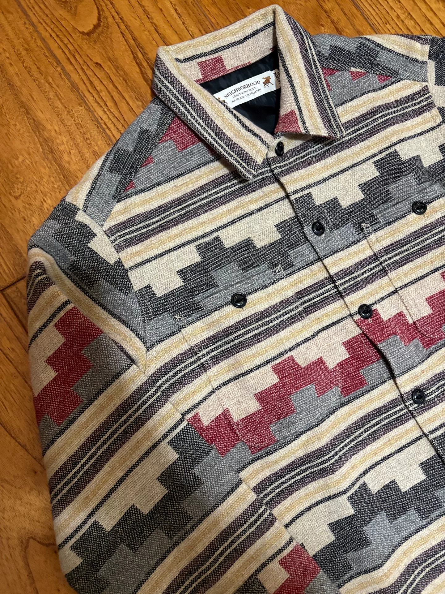 NEIGHBORHOOD TIPI Vintage Jacket — back