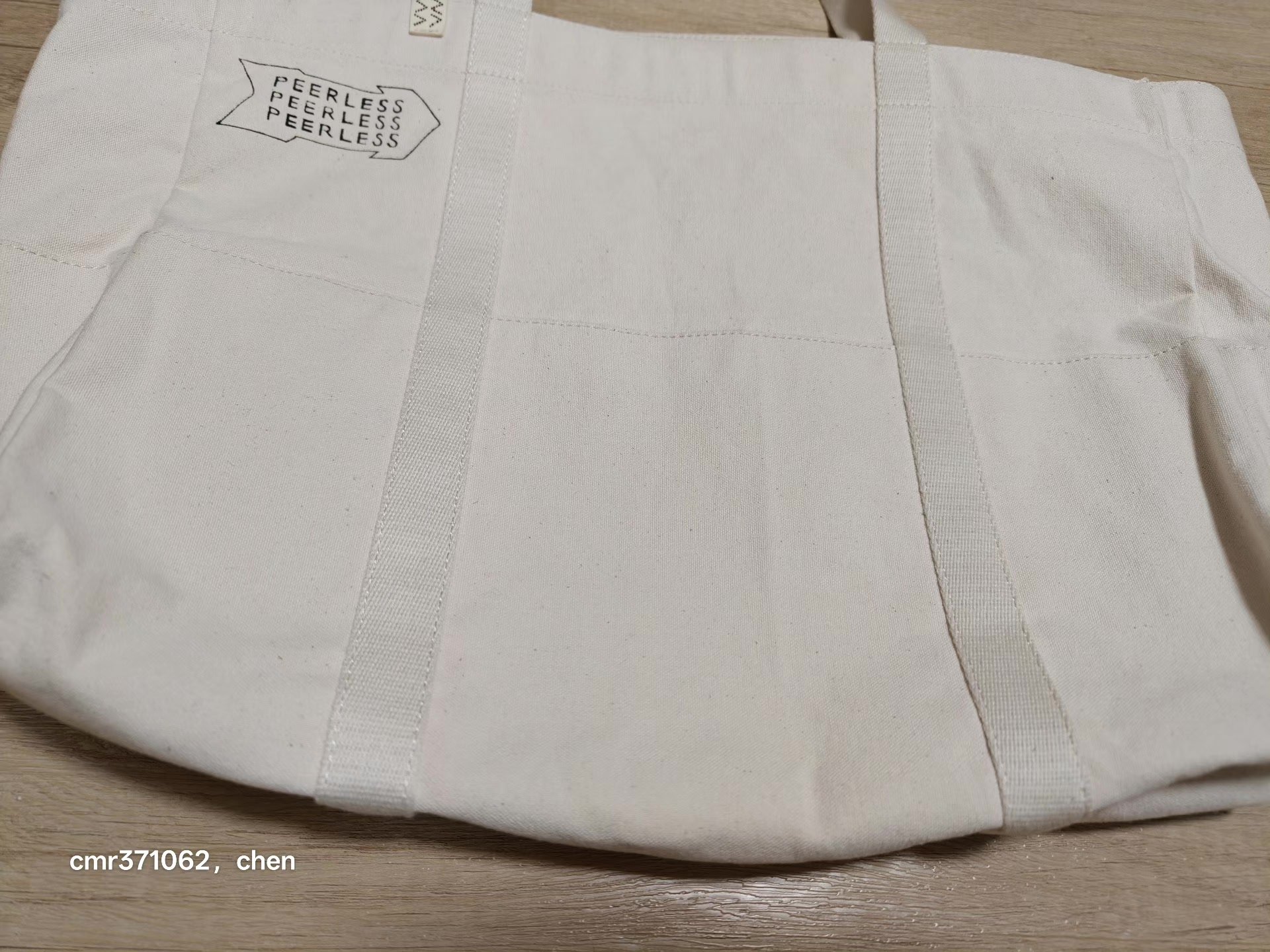 visvim 19ss Canvas Tote L Arrow — detail