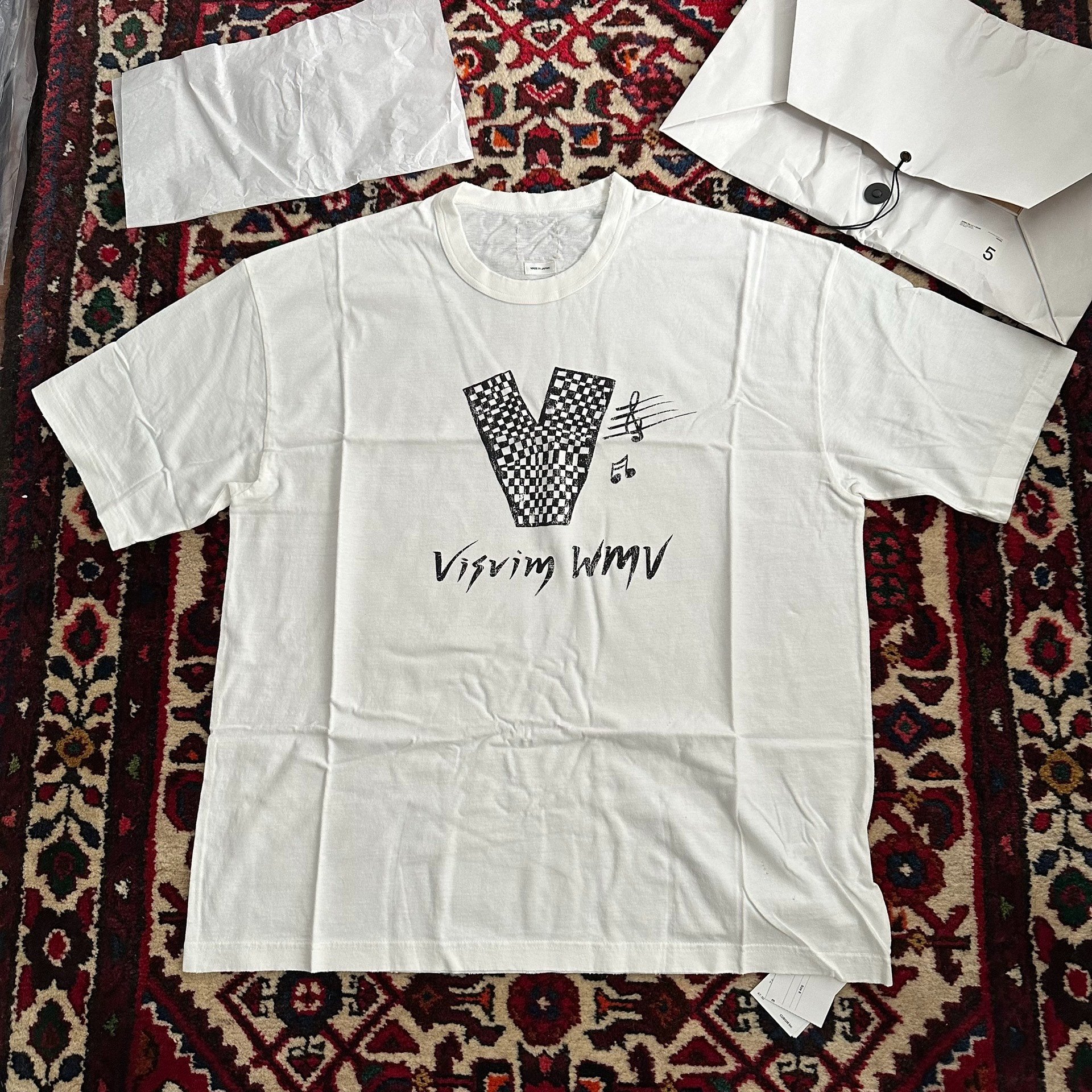 VISVIM 25SS JUMBO TEE — front